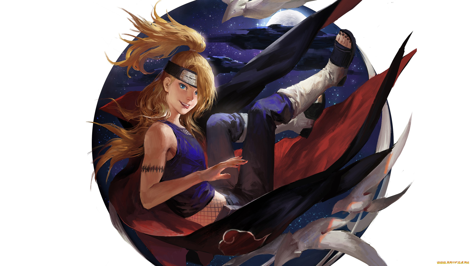 аниме, naruto, дейдара