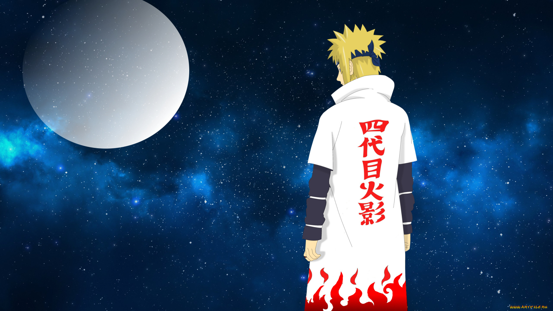 аниме, naruto, минато