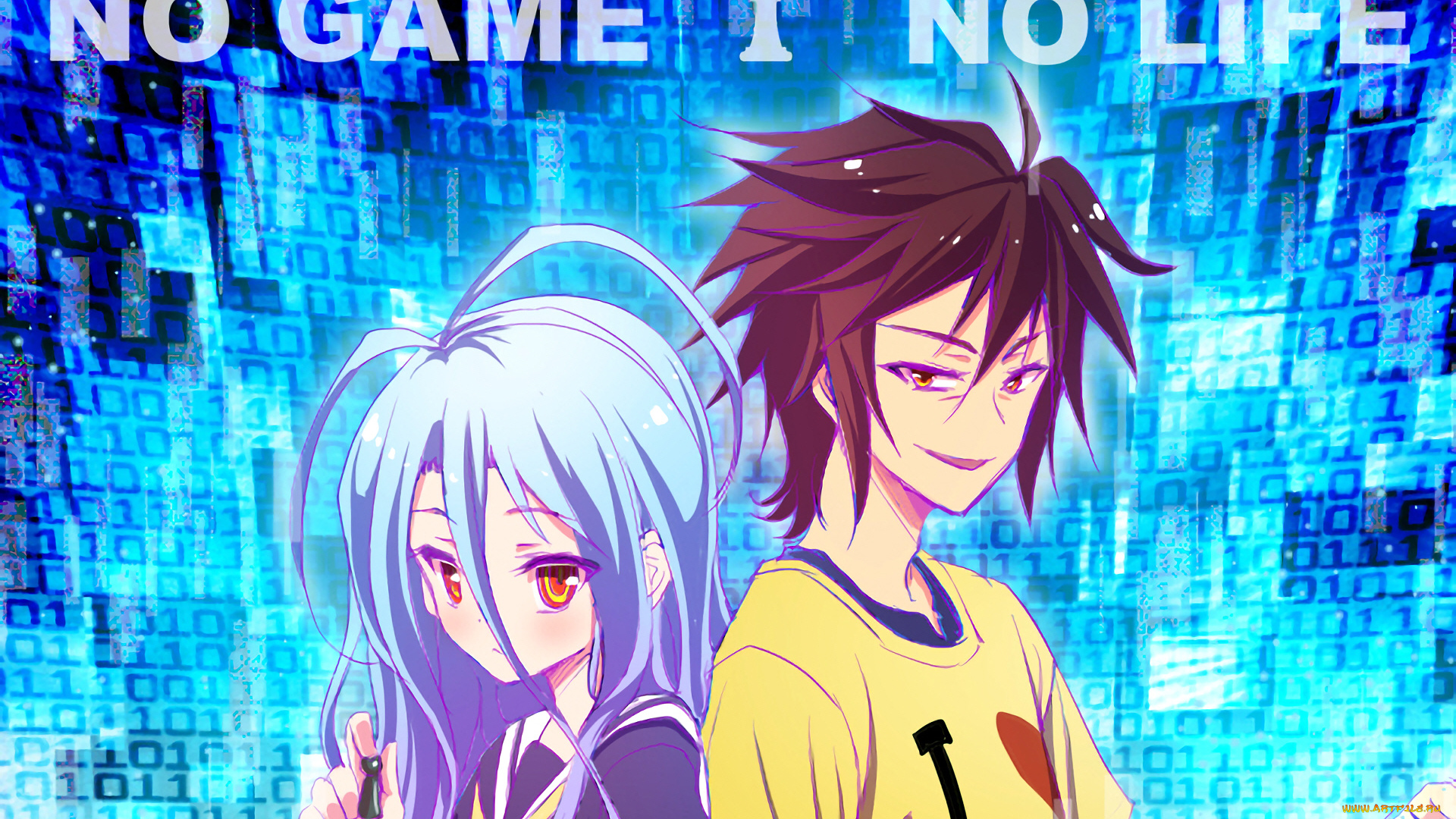 аниме, no, game, no, life, нет, игры, жизни