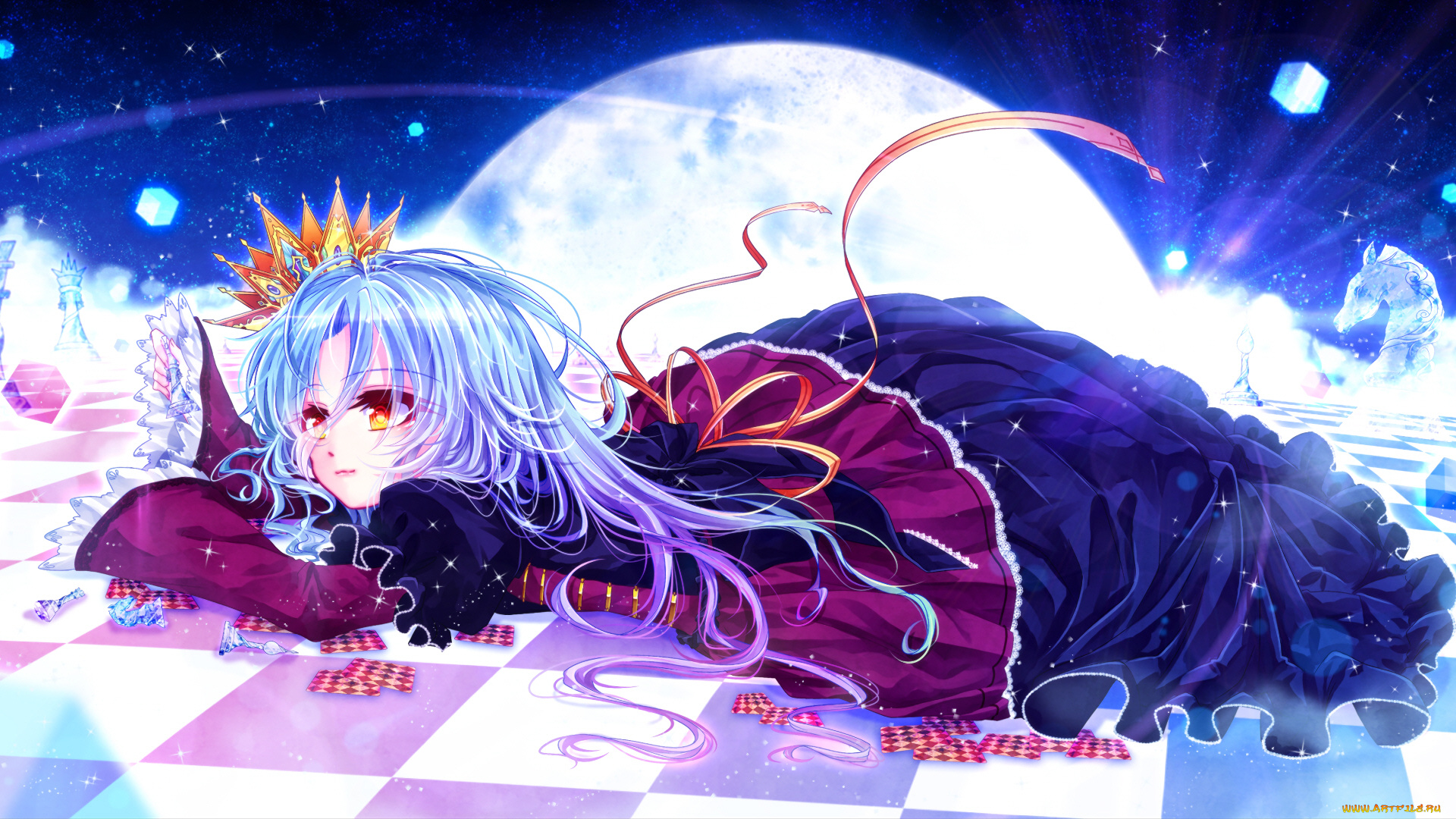 аниме, no, game, no, life, нет, игры, жизни