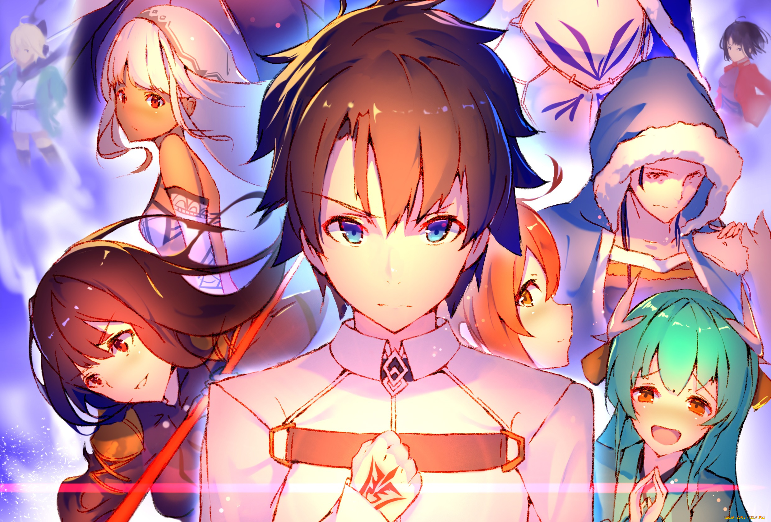 аниме, fate, stay, night, grand, order