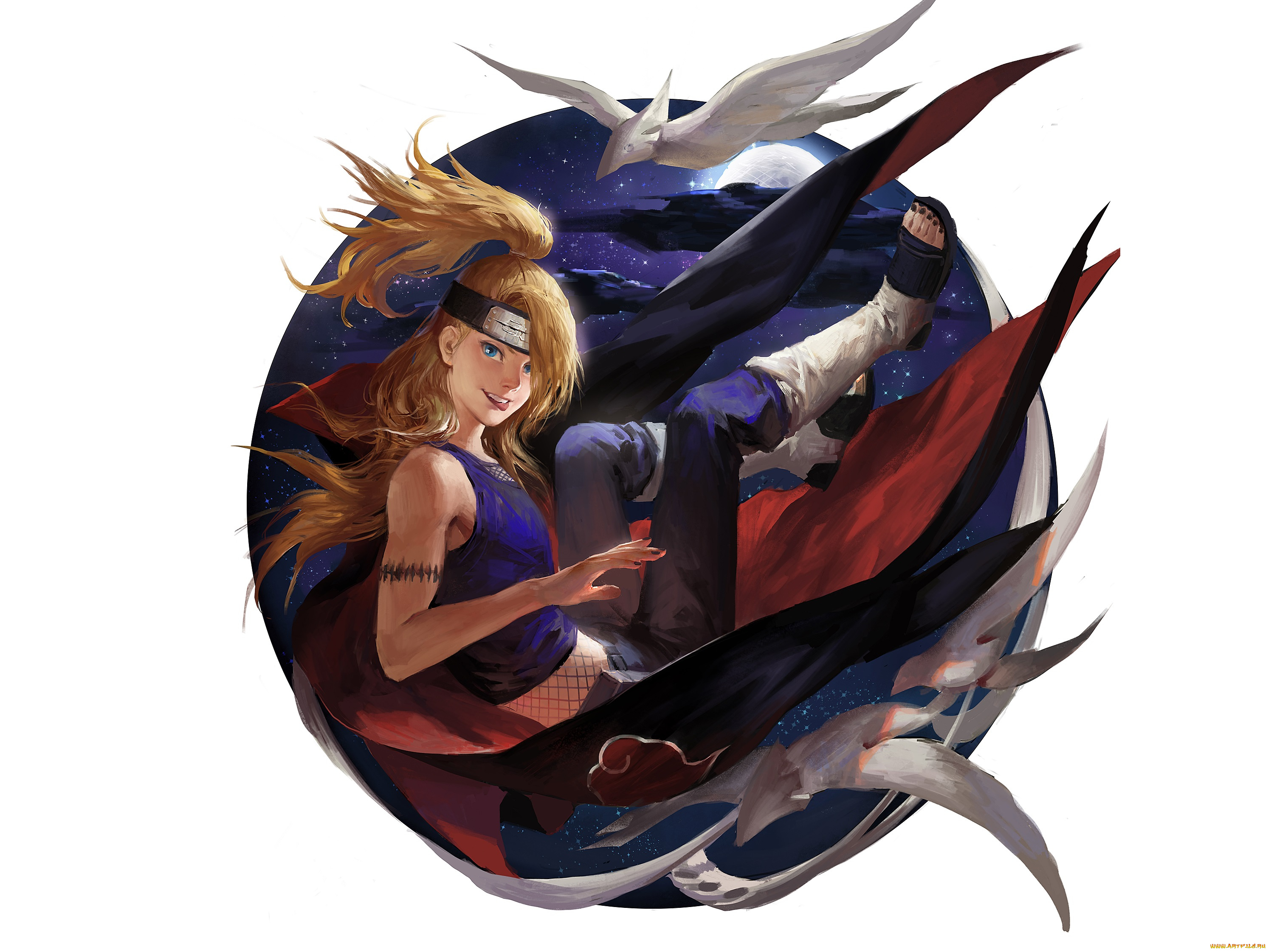 аниме, naruto, дейдара