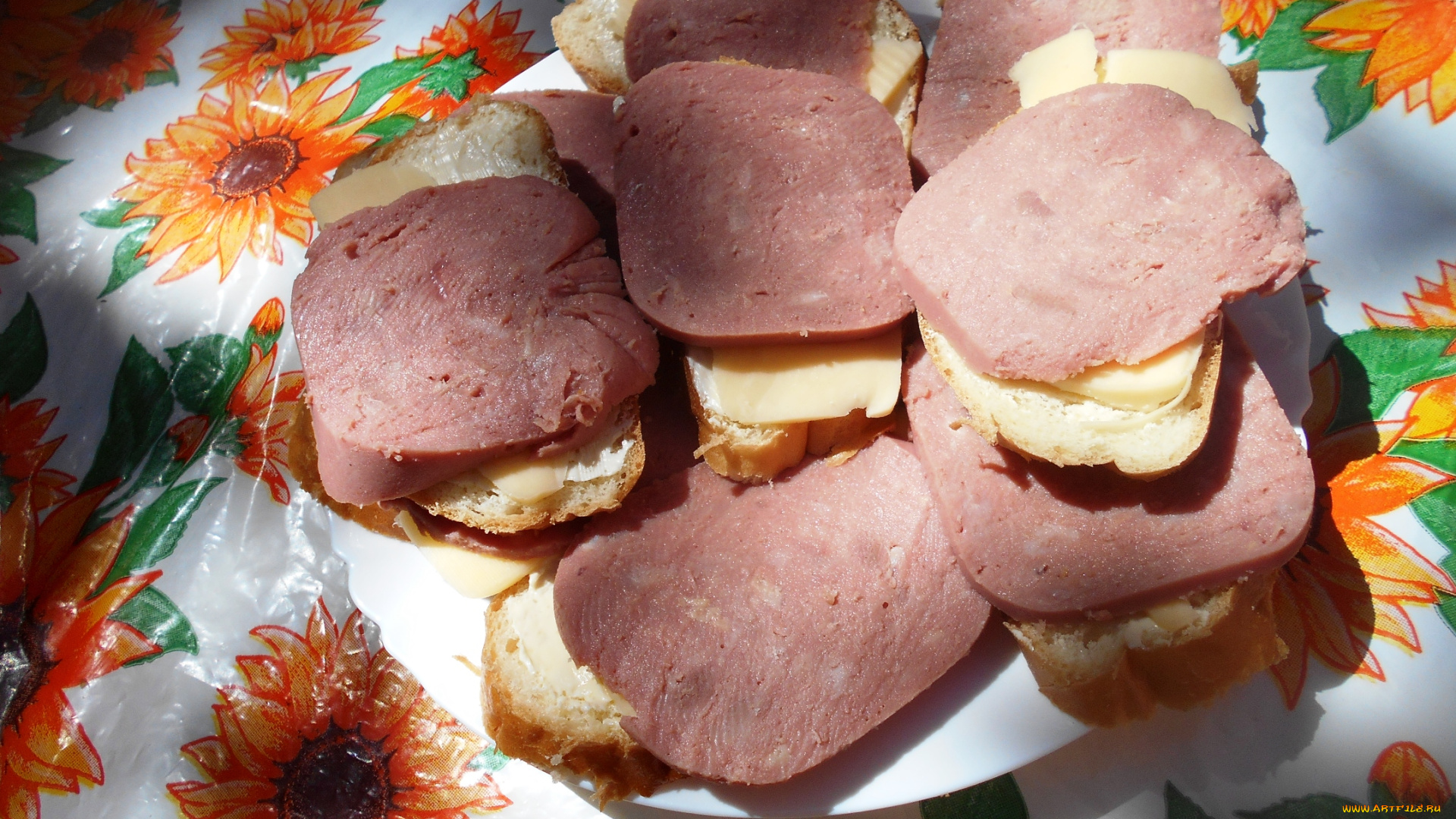 еда, бутерброды, , гамбургеры, , канапе, сыр, колбаса, хлеб