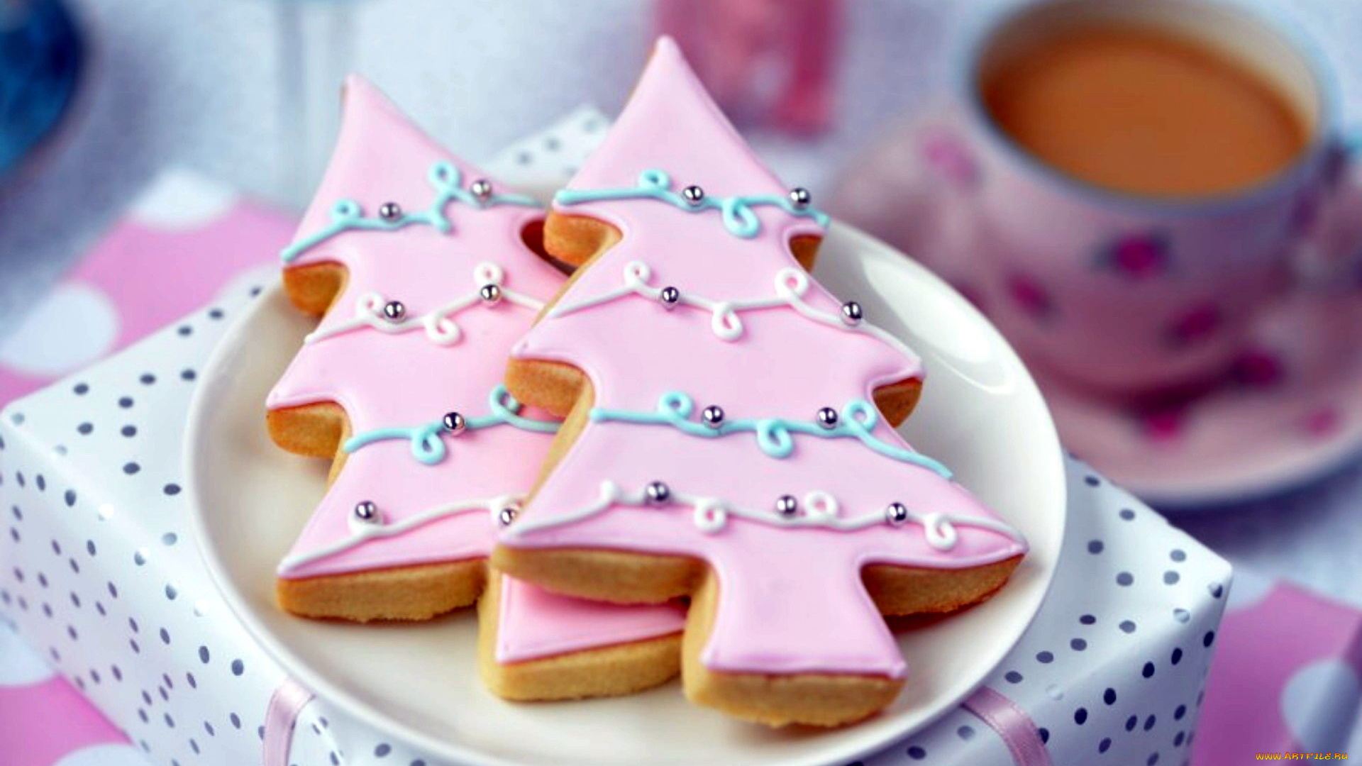 праздничные, угощения, печенье