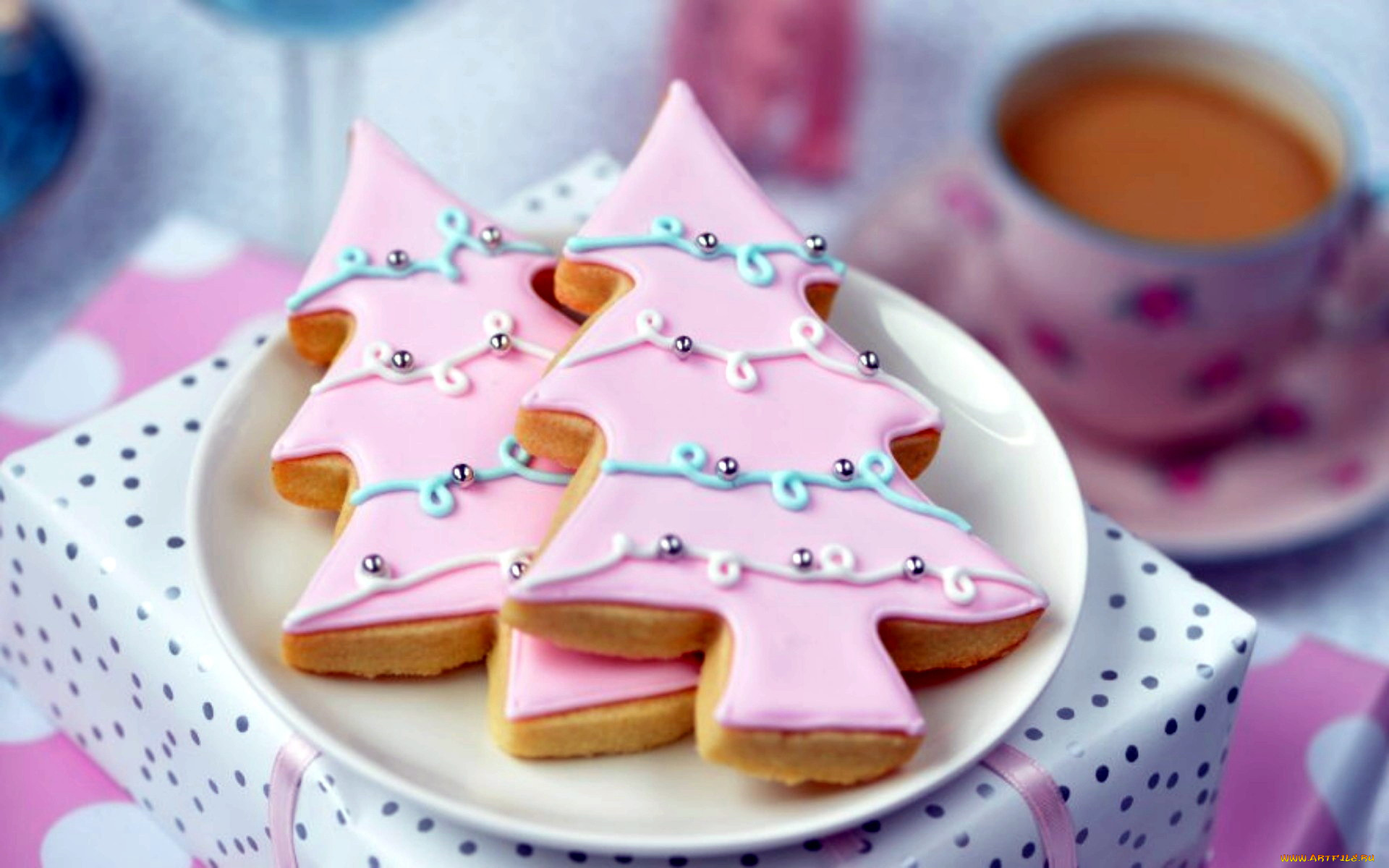 праздничные, угощения, печенье