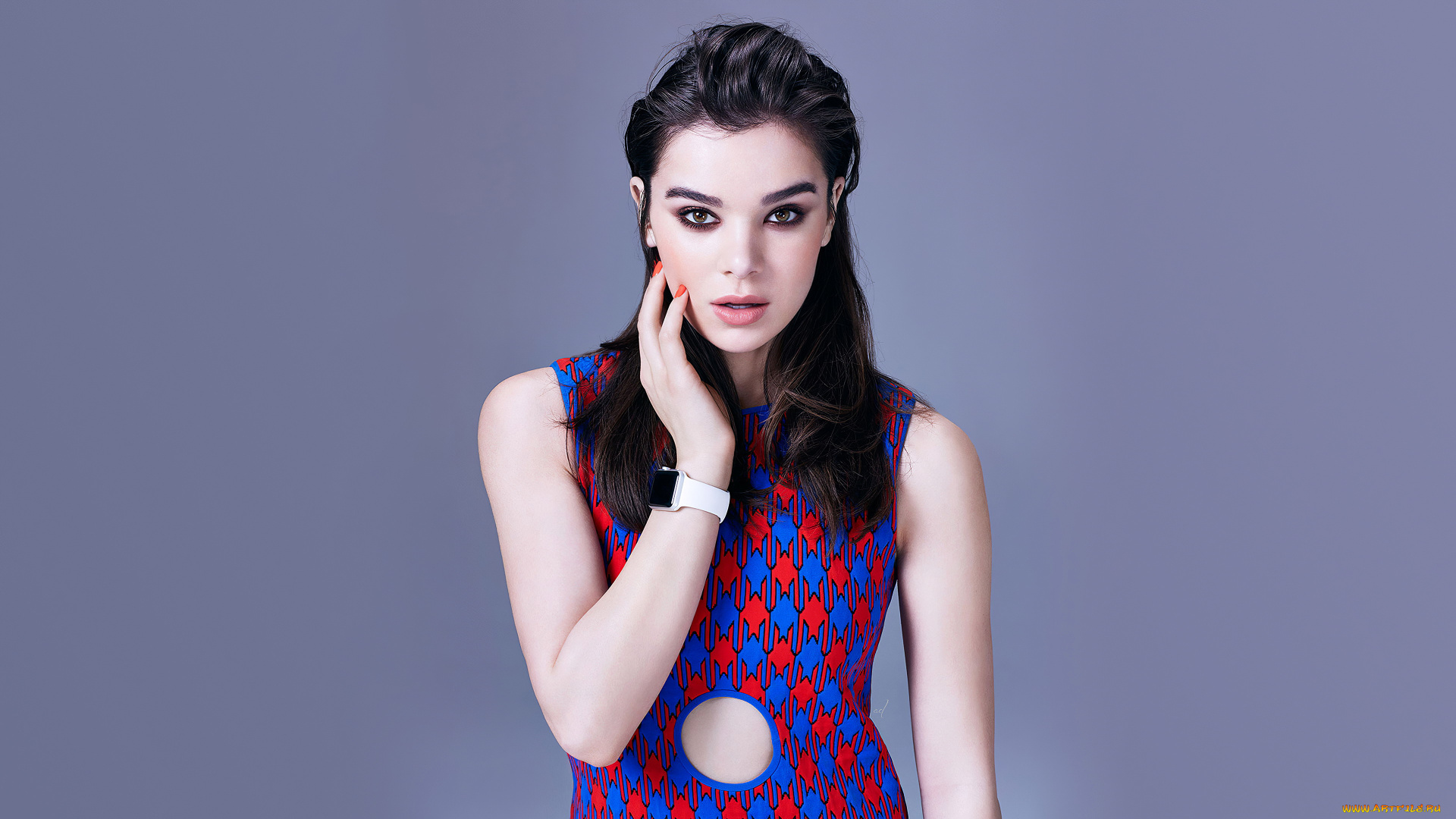 девушки, hailee, steinfeld, актриса, брюнтка, платье