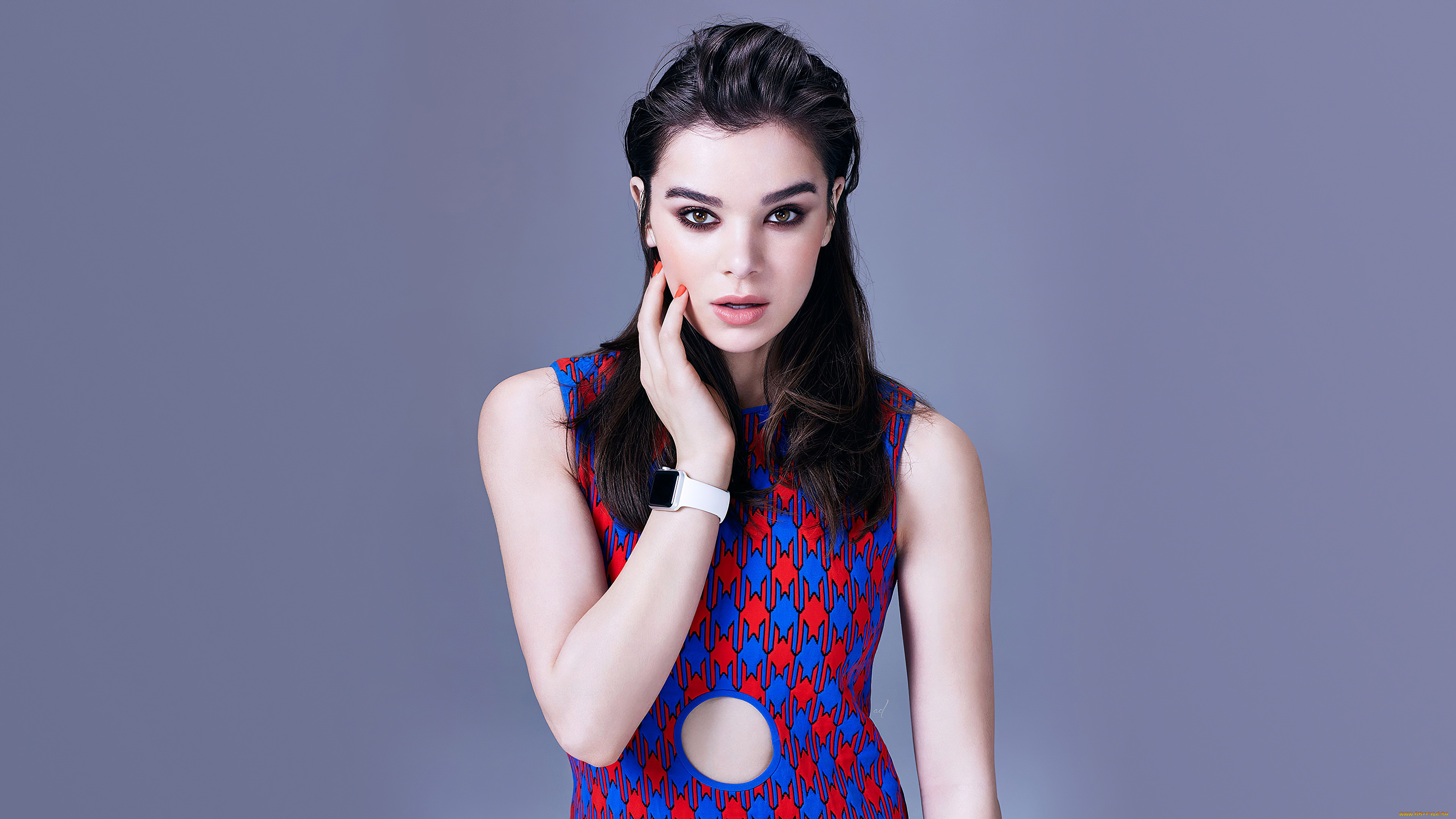 девушки, hailee, steinfeld, актриса, брюнтка, платье