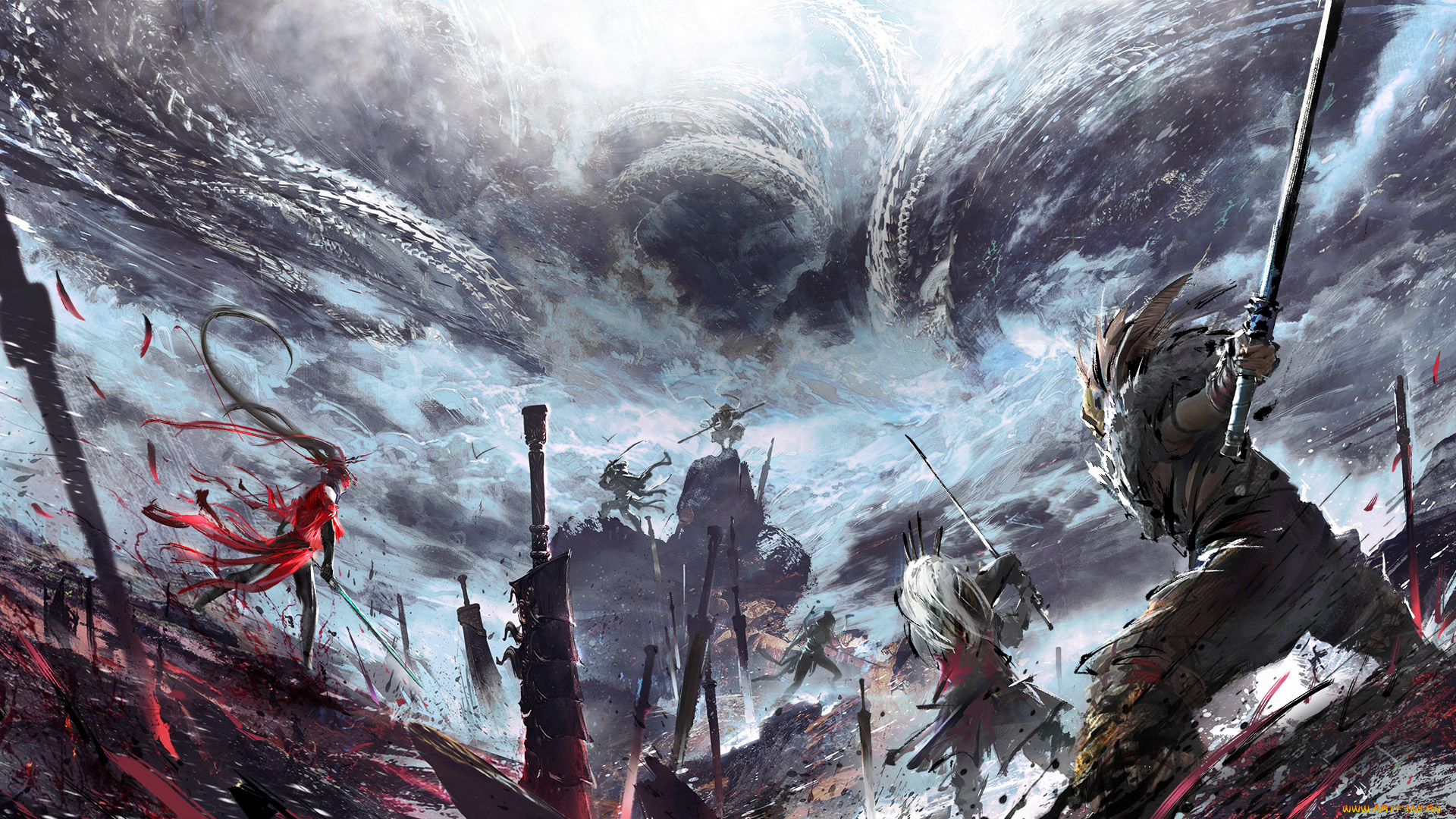 видео, игры, naraka, bladepoint, naraka, bladepoint