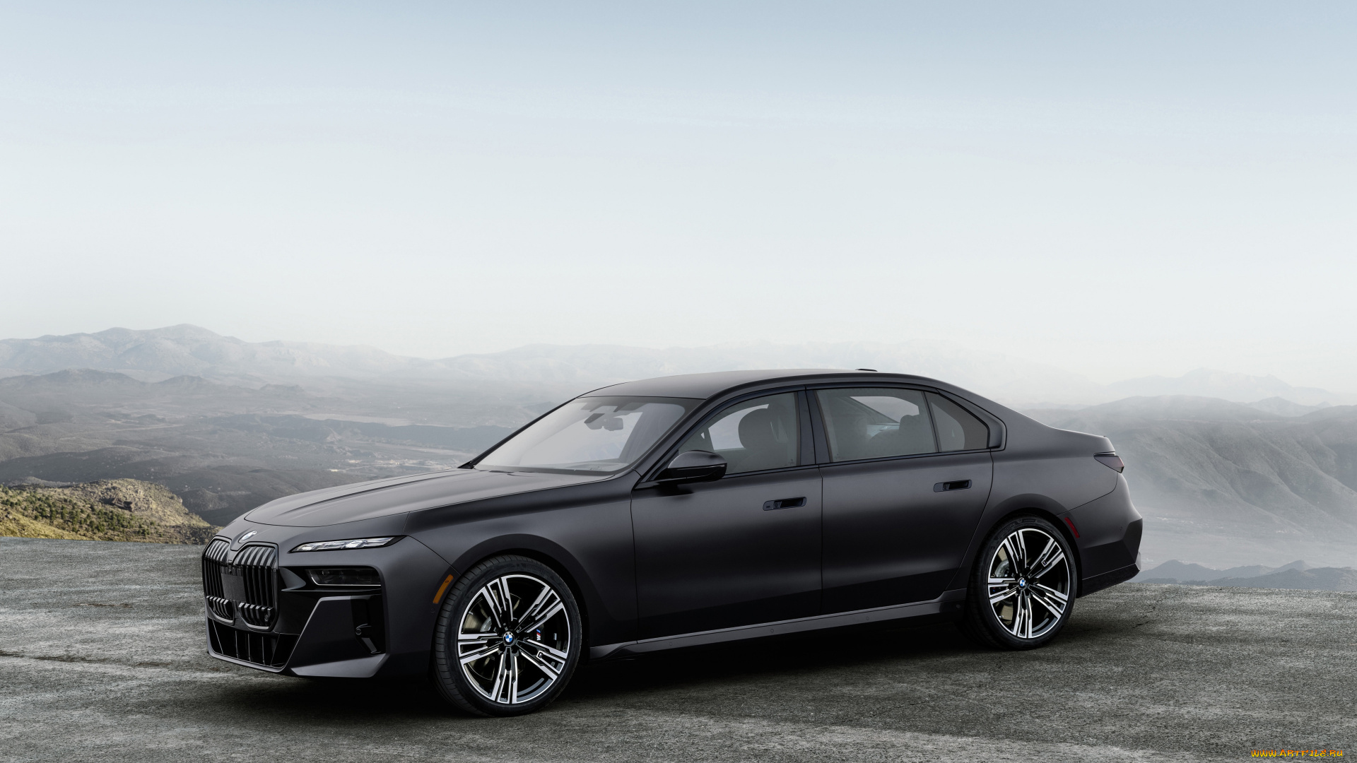 2023, bmw, 7, m, sport, автомобили, bmw, bmw7, 2023, вид, спереди, новый, черный, бмв, 7, xdrive, m, sport, g70, немецкие, 760i, седан, премиум, класс