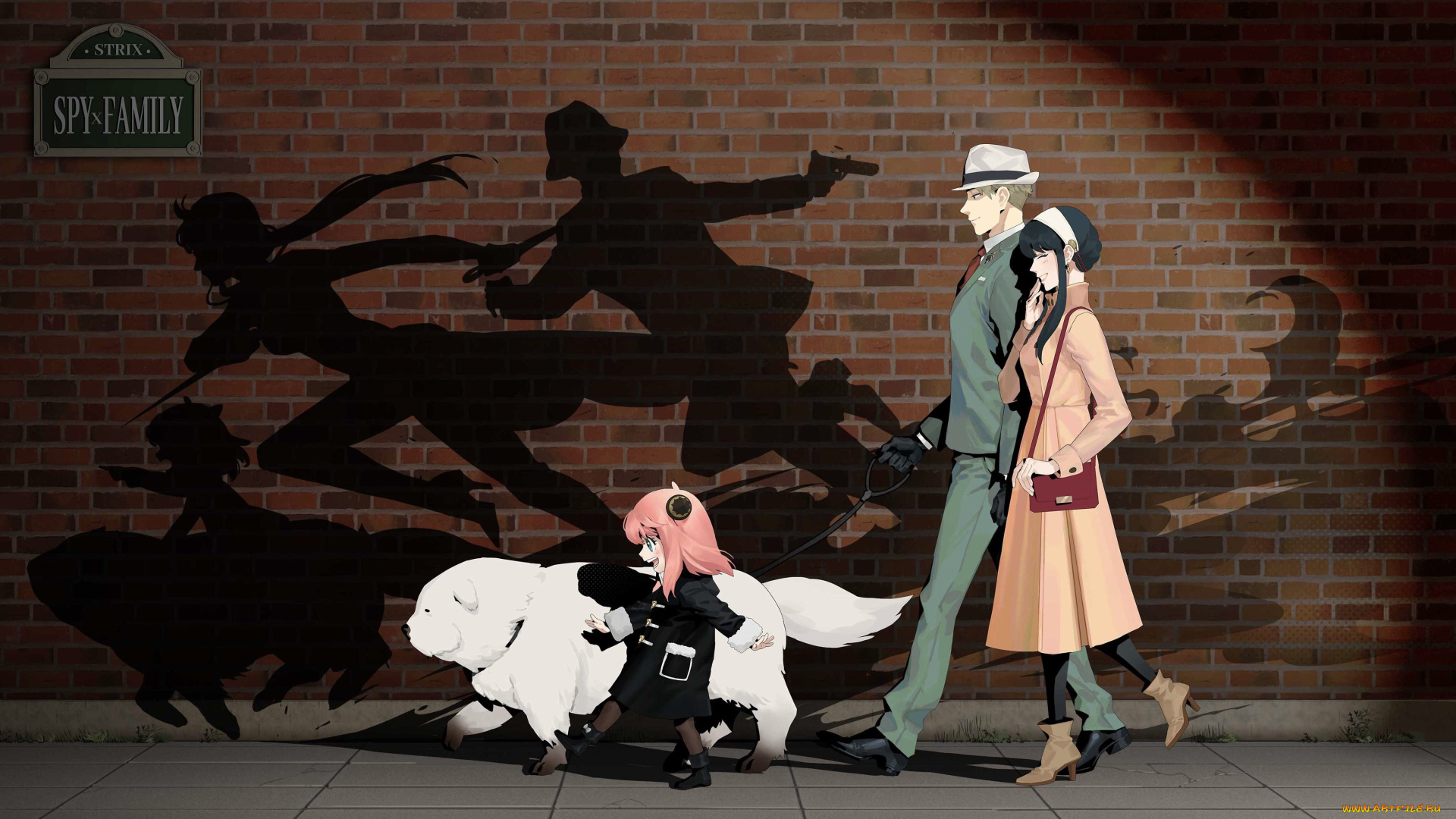 аниме, spy, x, family, spy, x, family