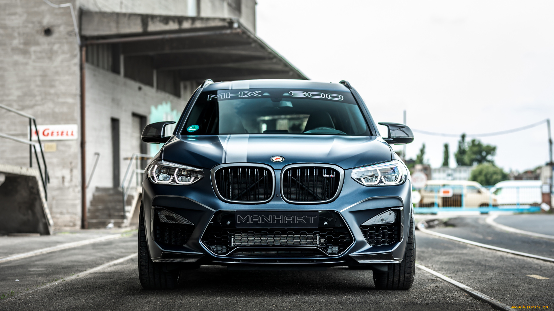 автомобили, bmw, manhart, mhx3, 4k, вид, спереди, экстерьер, x3, тюнинг, silver, g01, 2021, 600, немецкие, бмв