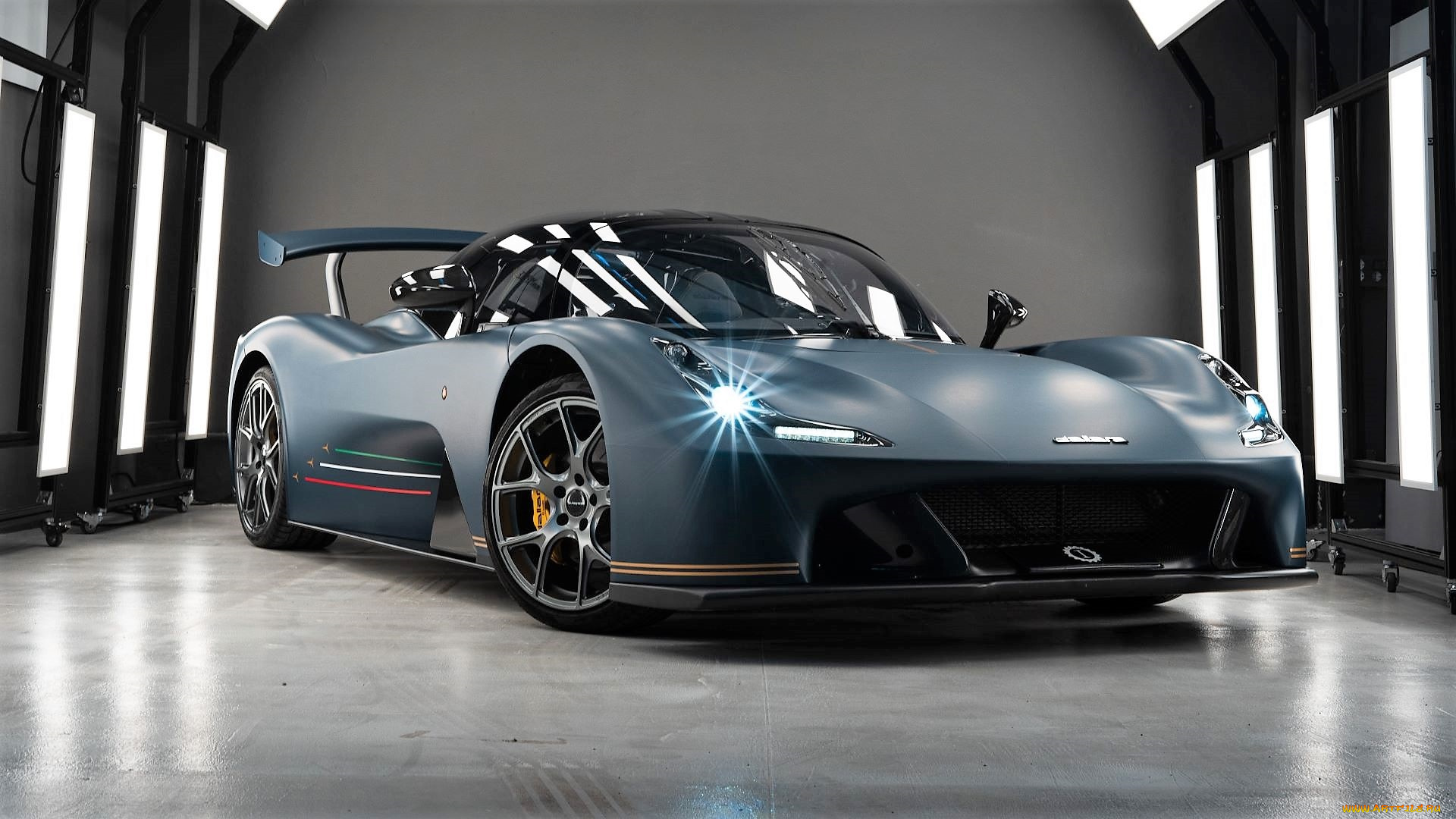 dallara, stradale, pan, lx, автомобили, dallara, голубая, помещение