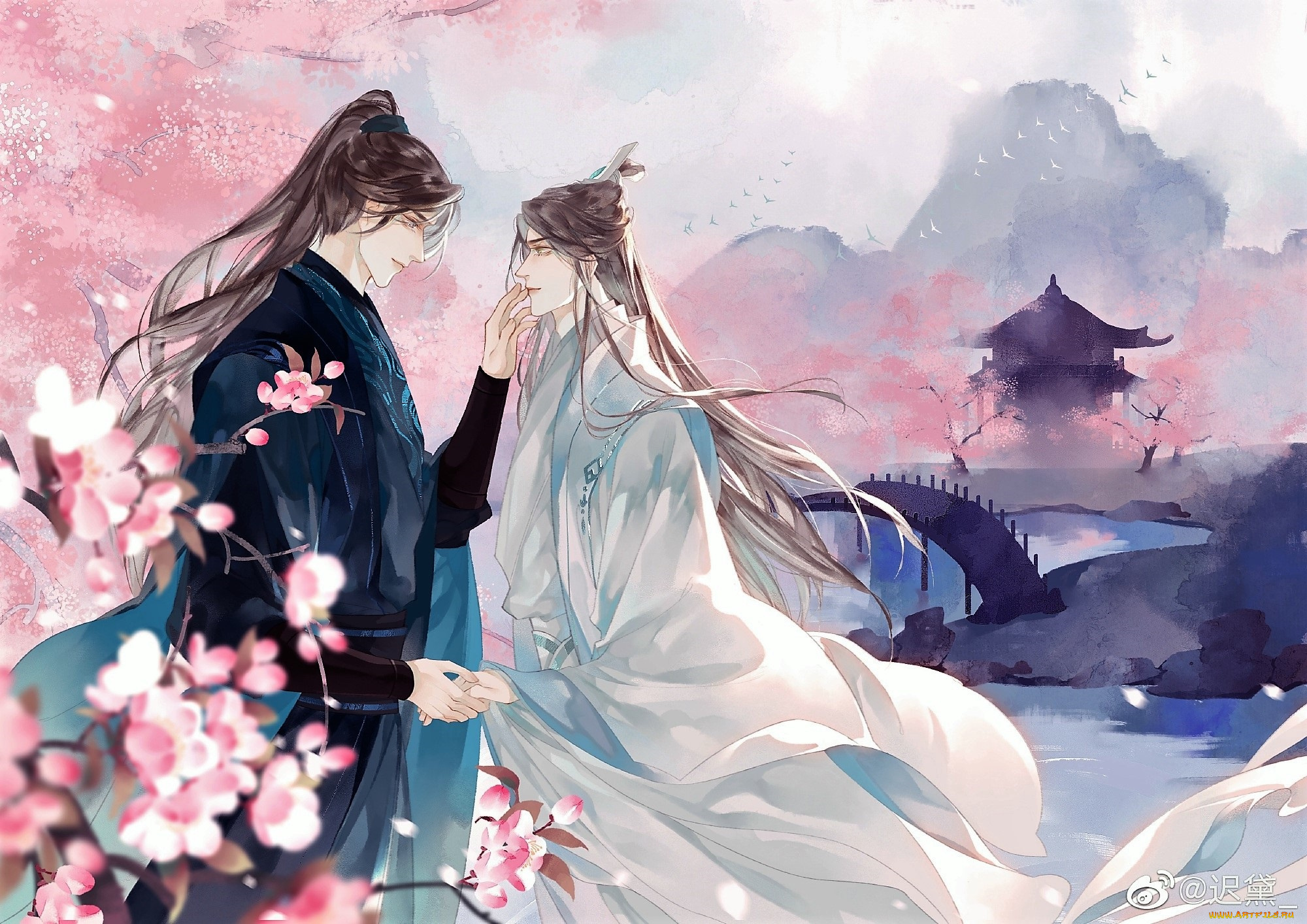 аниме, the, husky, and, his, white, cat, shizun, хаски, и, его, учитель, белый, кот