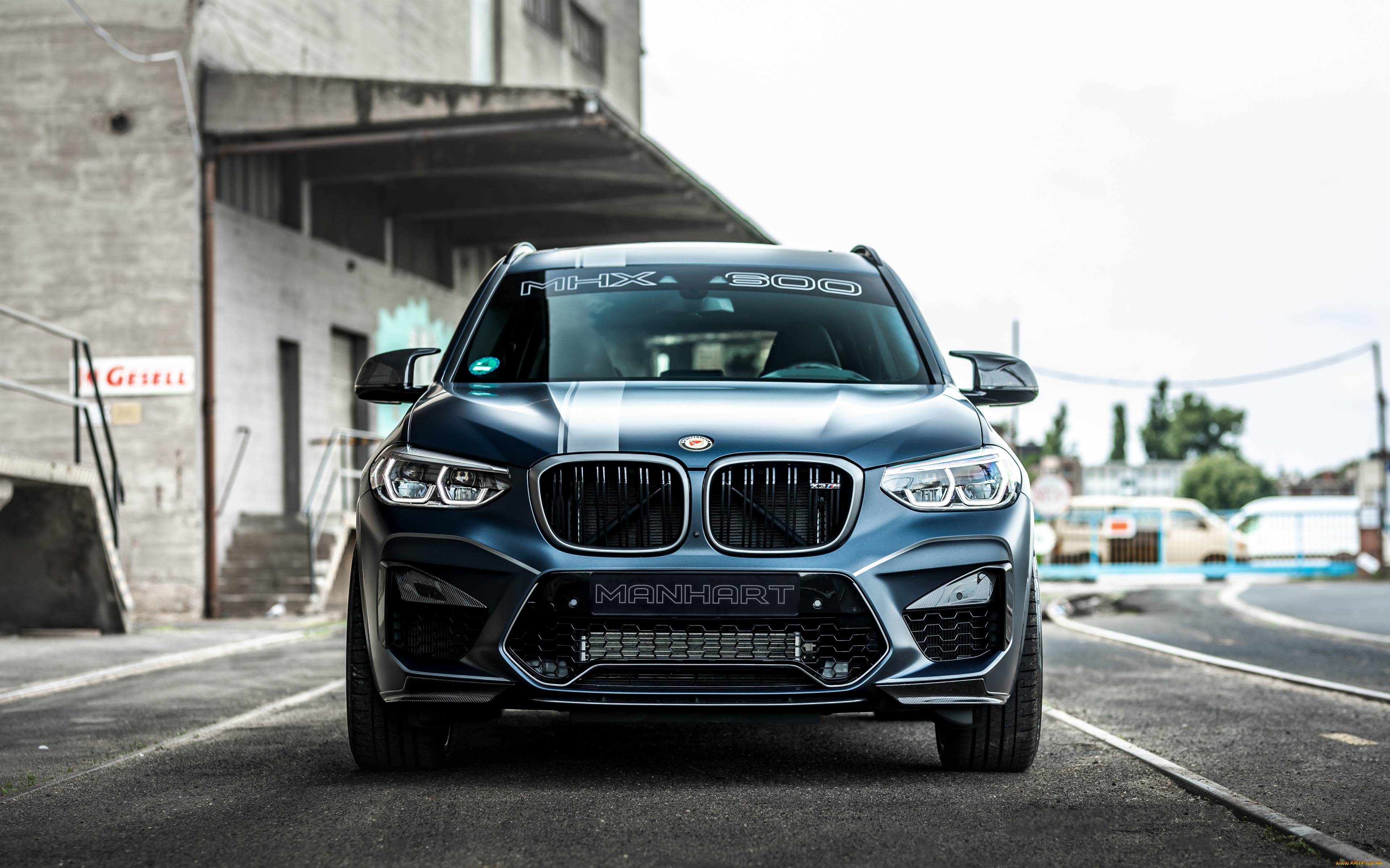 автомобили, bmw, manhart, mhx3, 4k, вид, спереди, экстерьер, x3, тюнинг, silver, g01, 2021, 600, немецкие, бмв