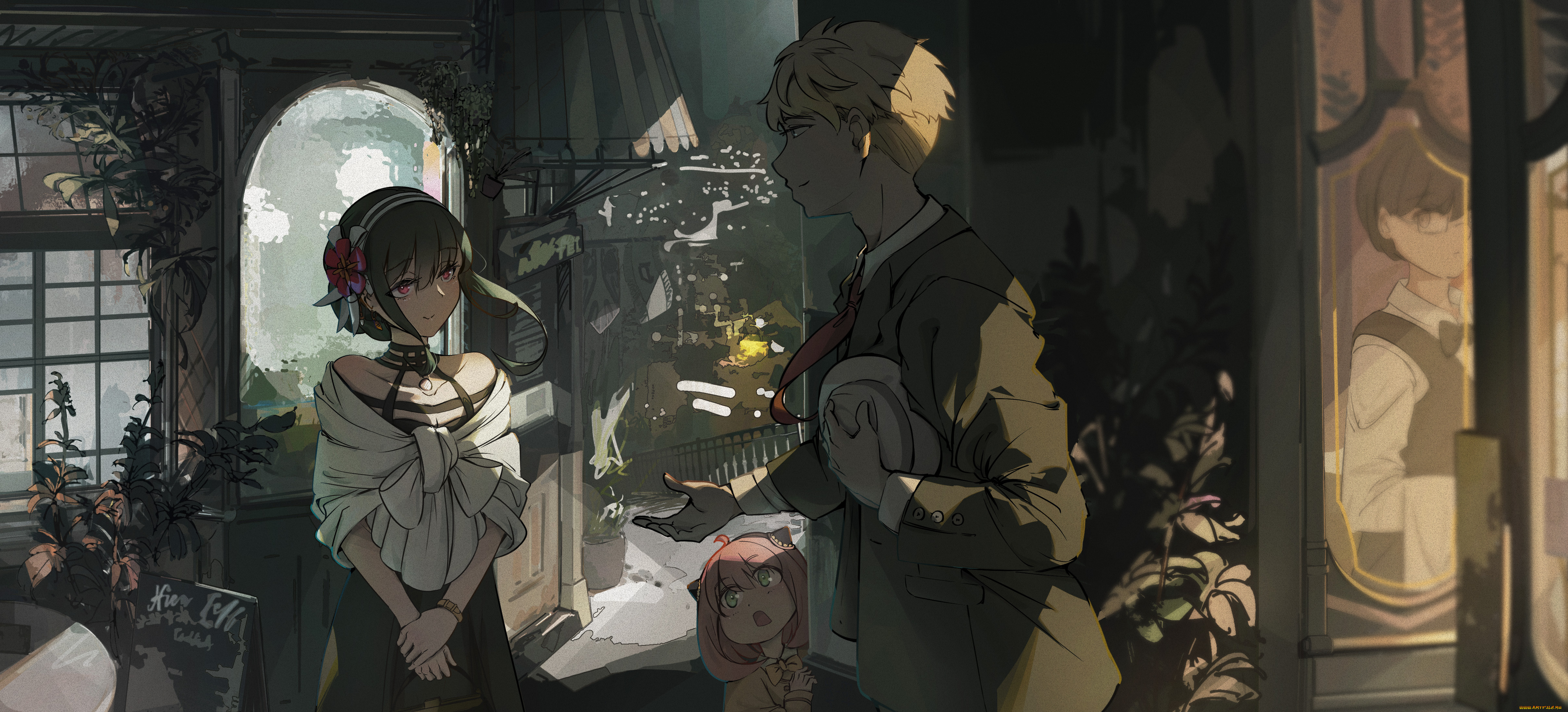 аниме, spy, x, family, spy, x, family