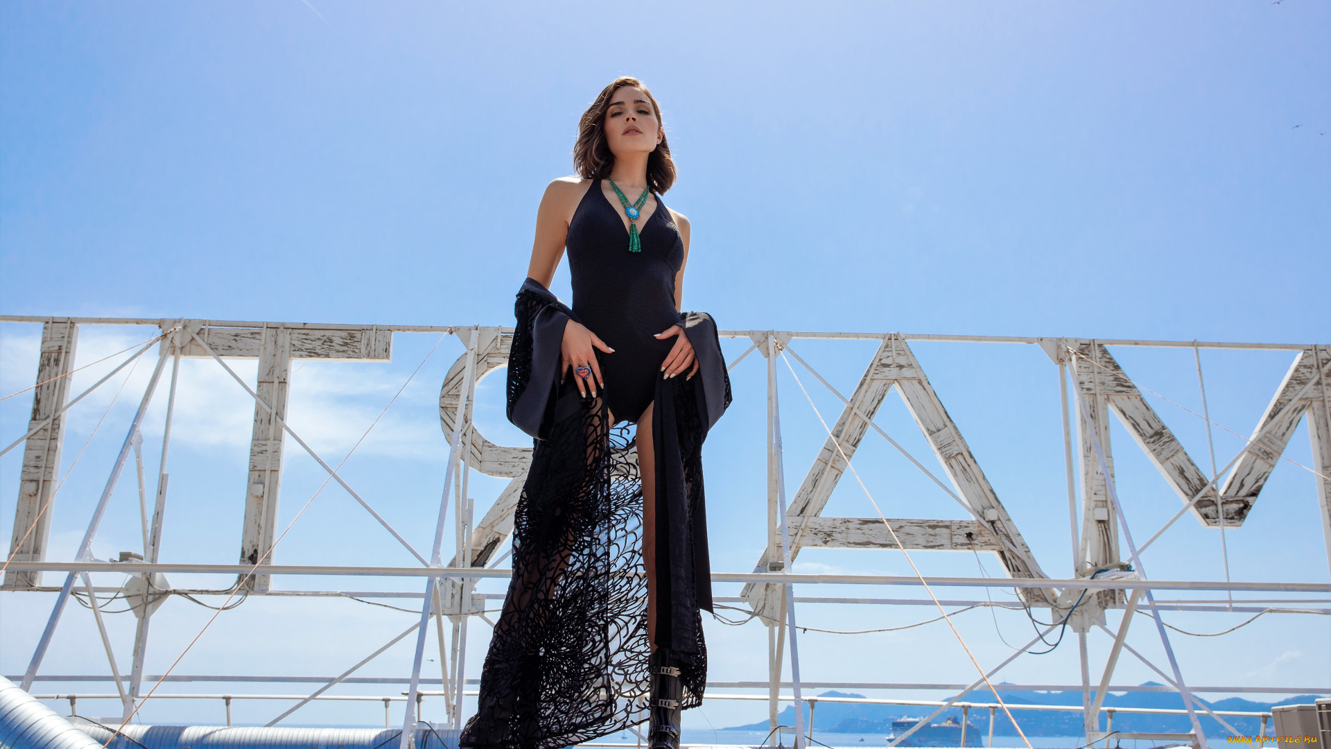 девушки, olivia, culpo, шатенка, купальник, накидка, буквы