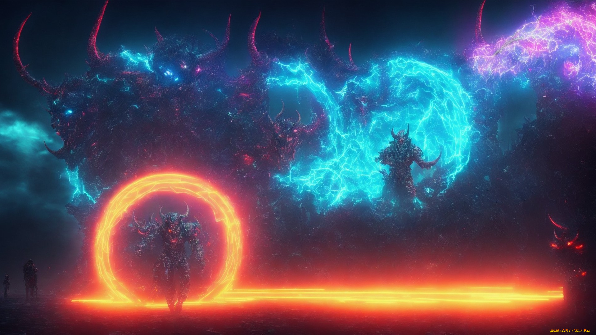 фэнтези, демоны, нейросети, графика, нейроарт, ai, art, нейронные, сети, рисунки, нейро, искусство