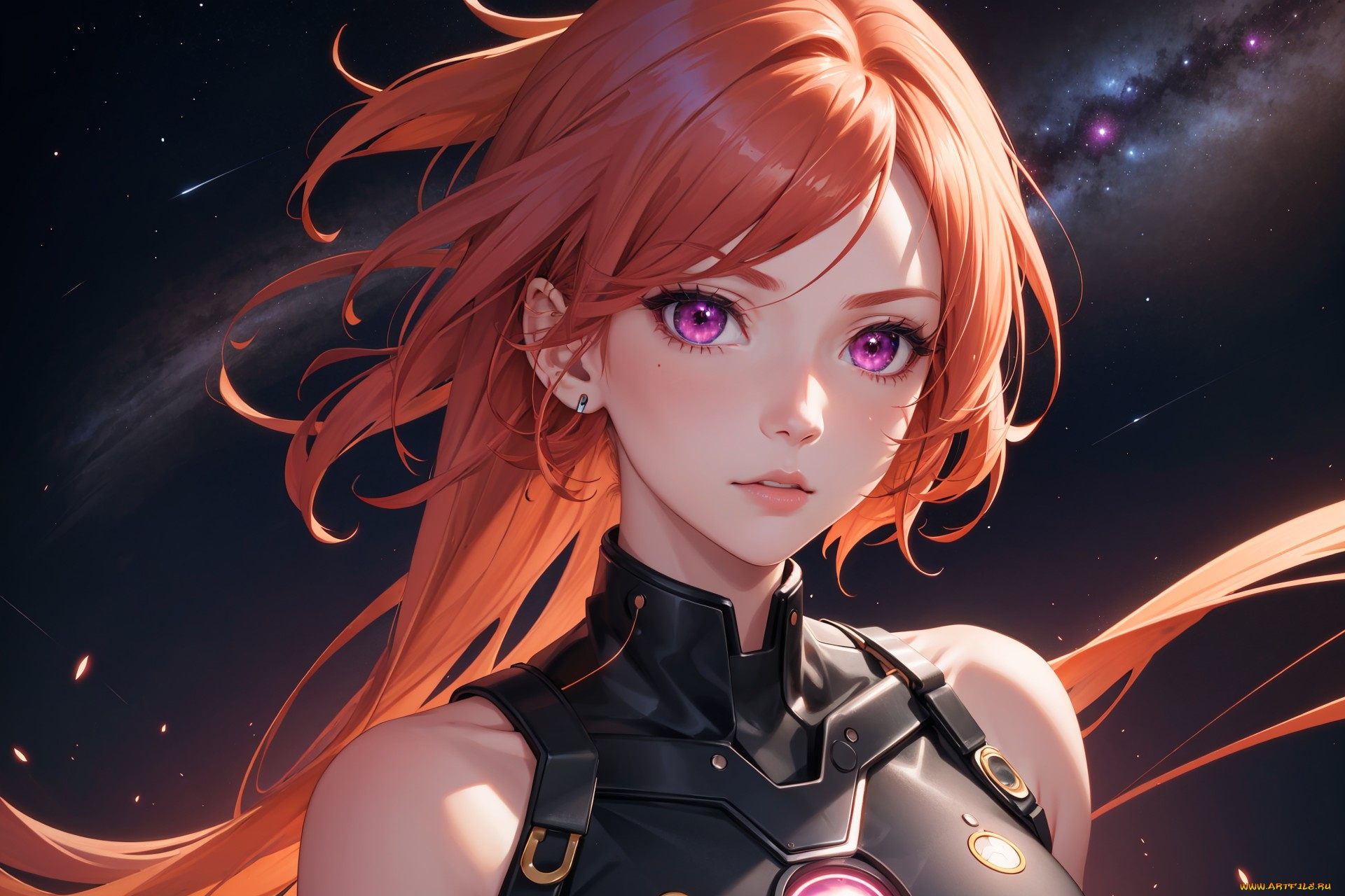 аниме, unknown, , другое, , нейросети, графика, нейроарт, ai, art, нейронные, сети, рисунки, нейро, искусство, девушка