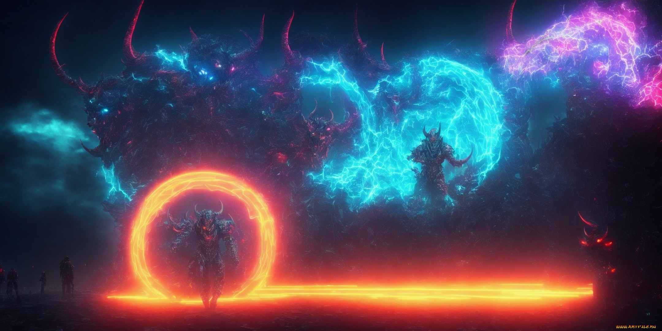 фэнтези, демоны, нейросети, графика, нейроарт, ai, art, нейронные, сети, рисунки, нейро, искусство