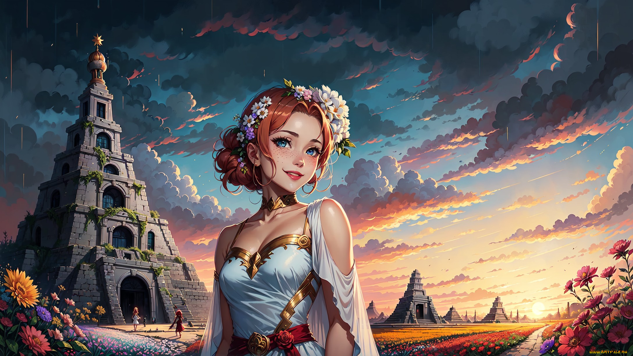 аниме, unknown, , другое, , нейросети, графика, нейроарт, ai, art, нейронные, сети, рисунки, нейро, искусство, девушка