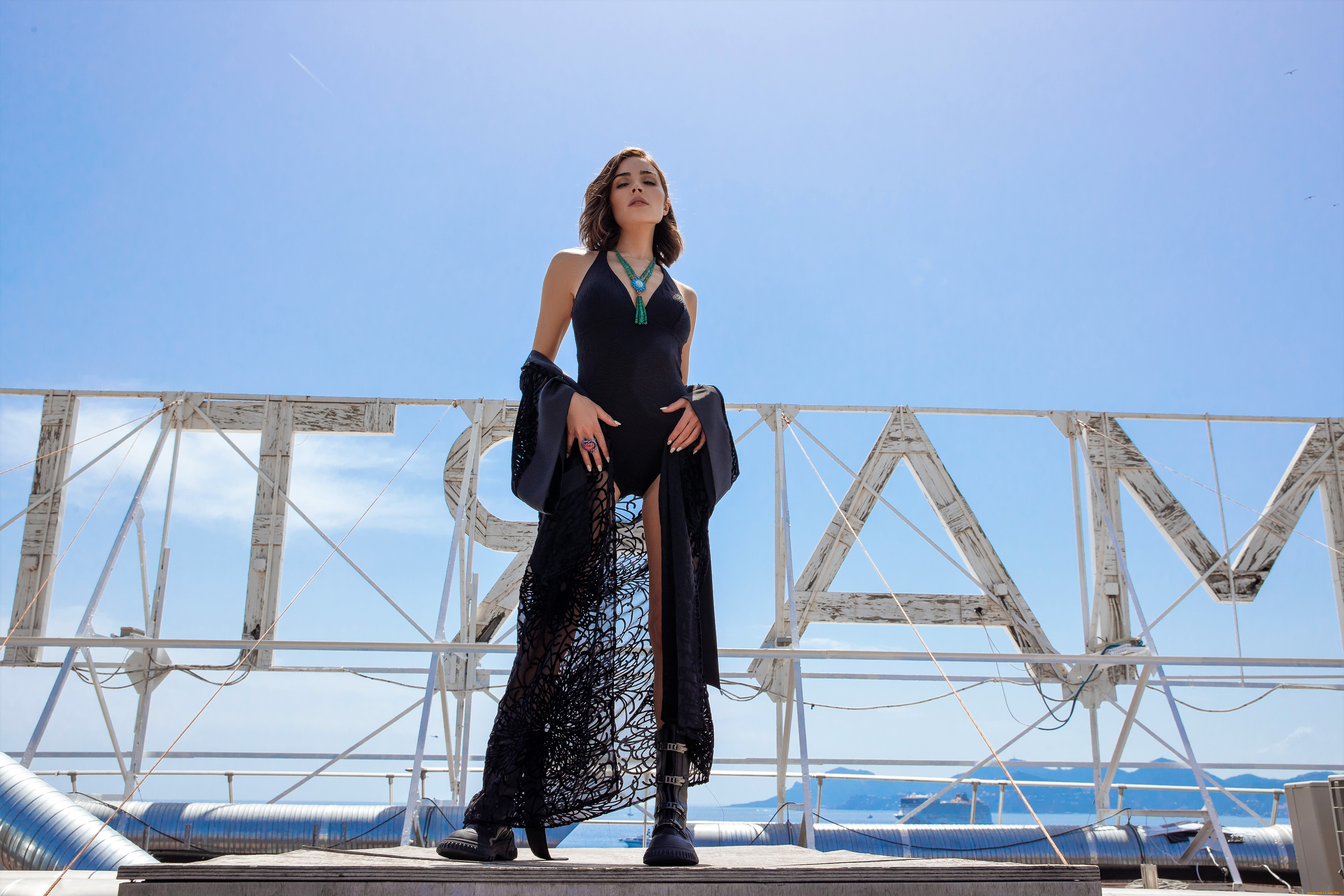 девушки, olivia, culpo, шатенка, купальник, накидка, буквы