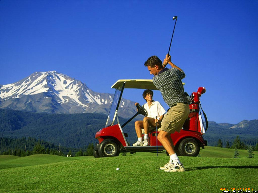 гольф, спорт