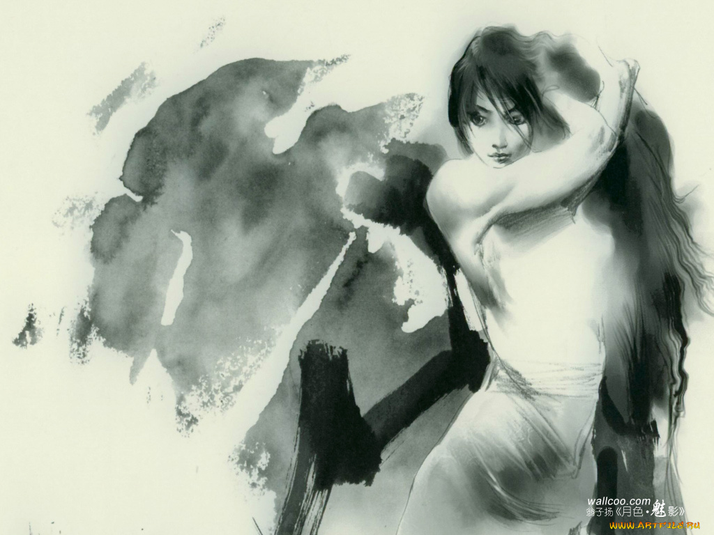 рисованные, люди