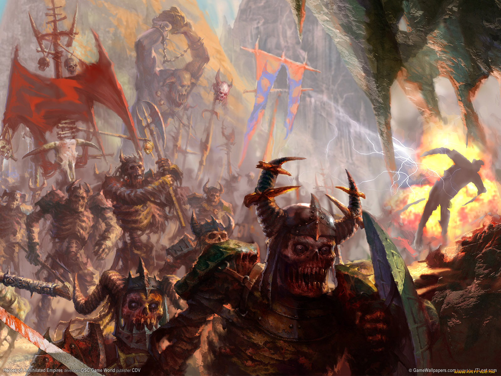 видео, игры, heroes, of, annihilated, empires