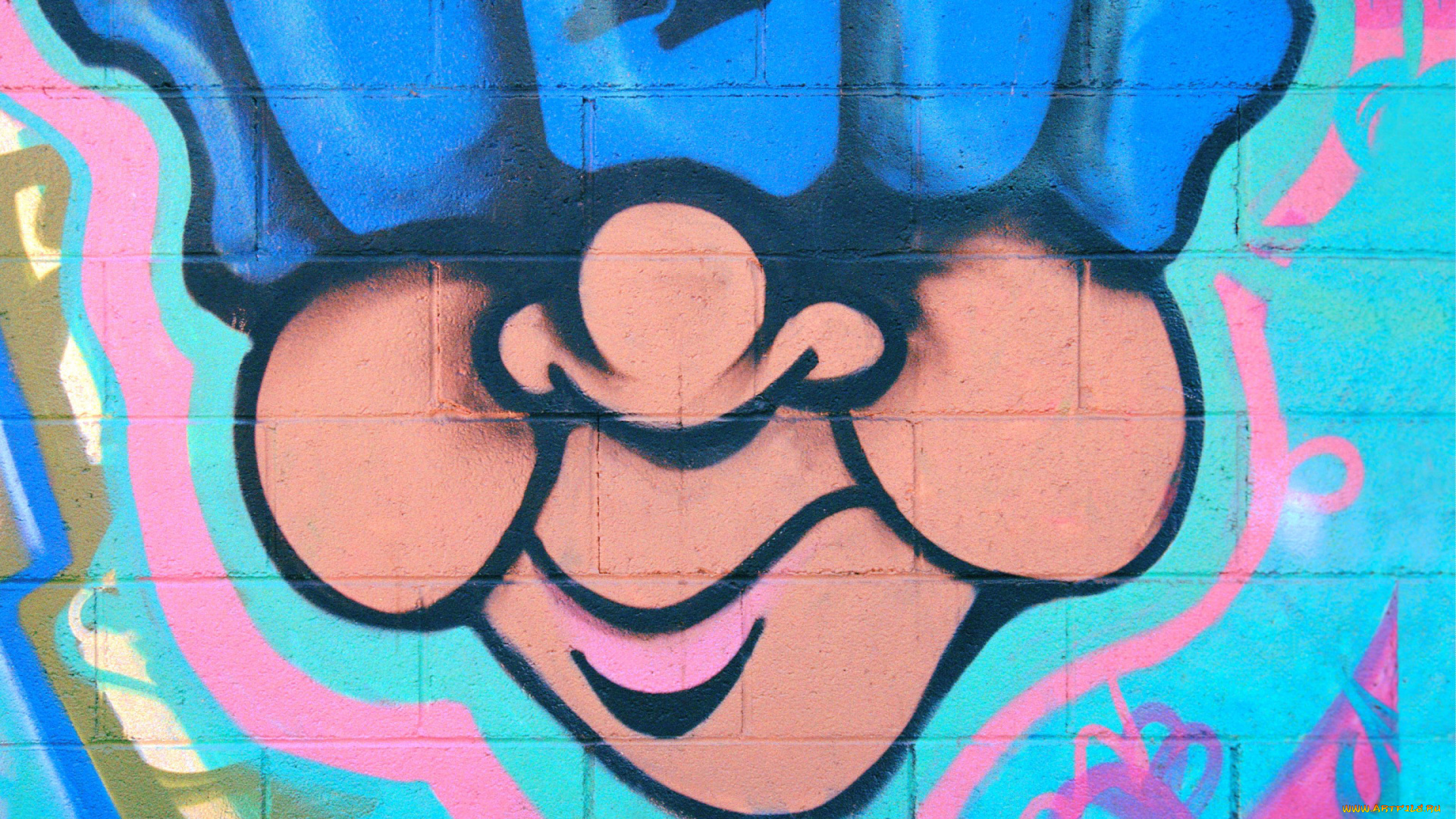 разное, граффити