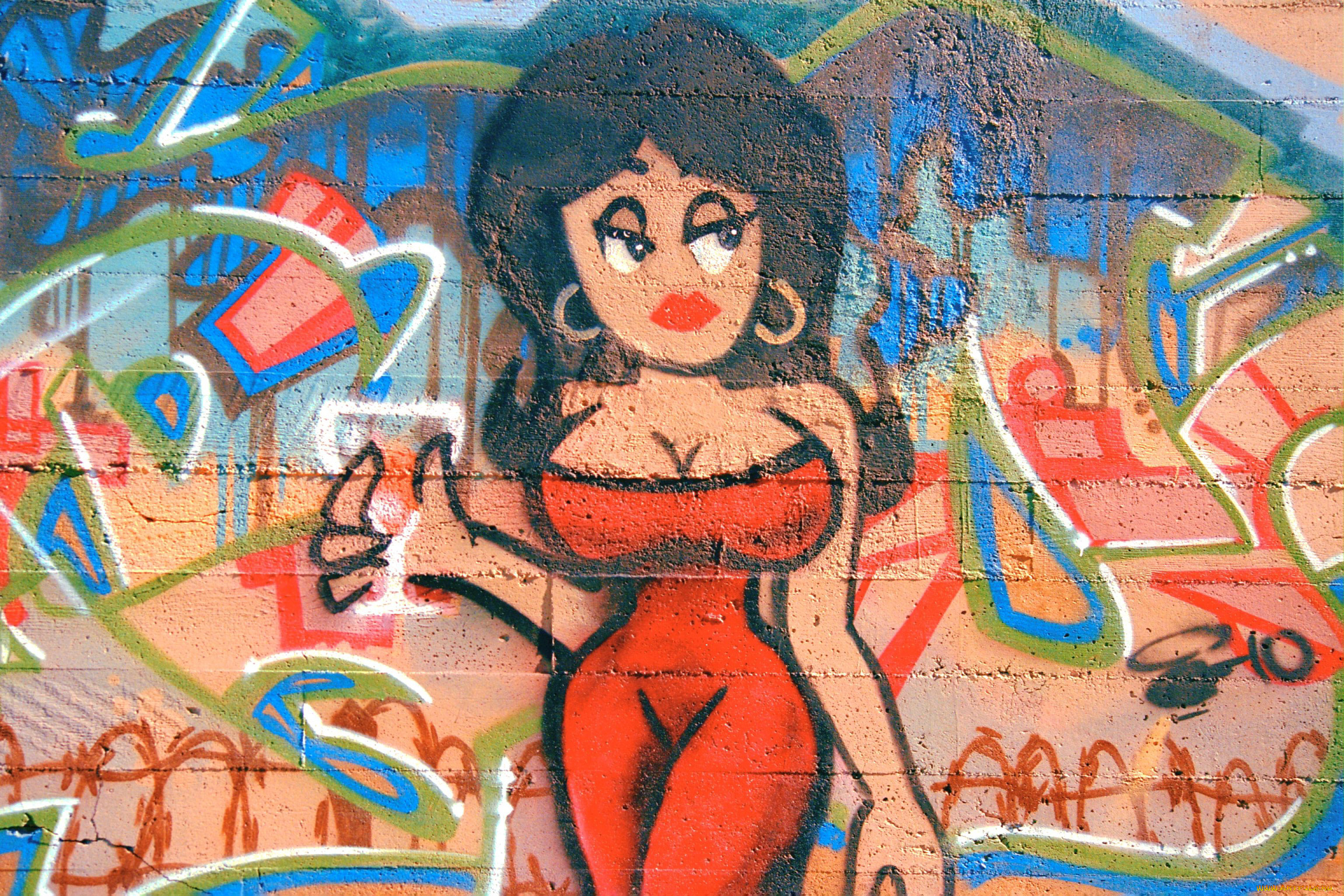 разное, граффити