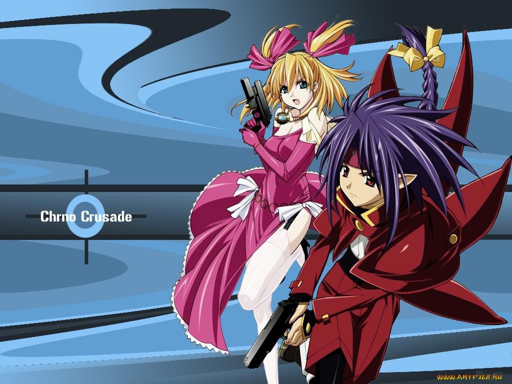 аниме, chrno, crusade