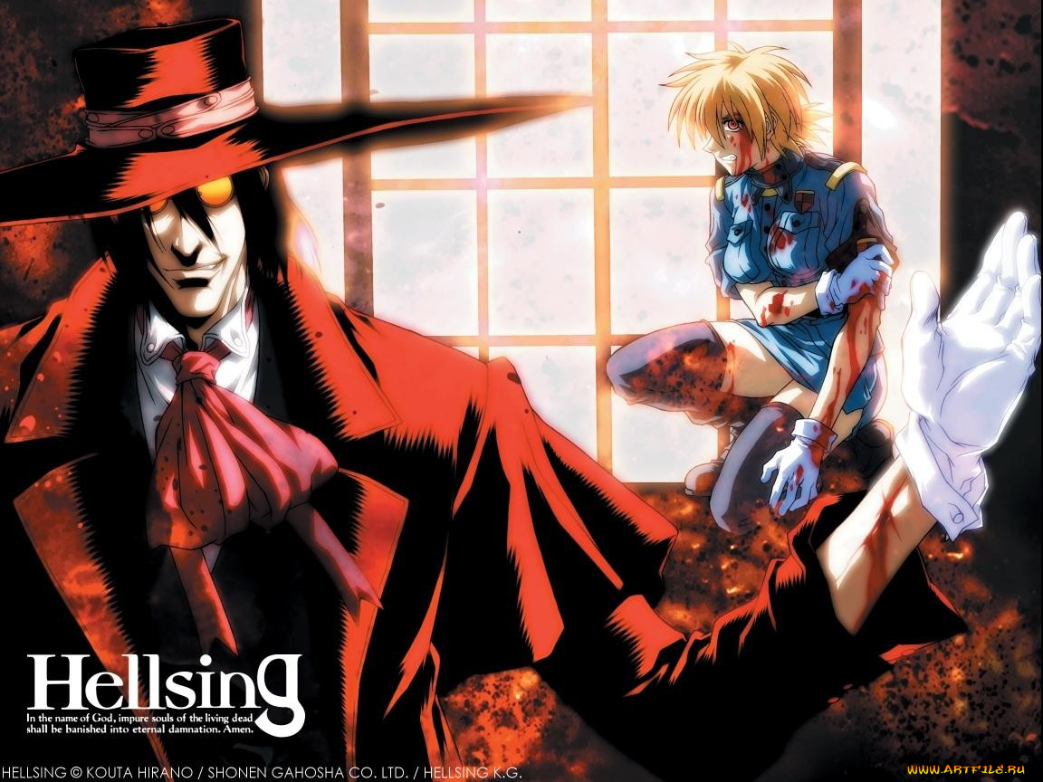 аниме, hellsing