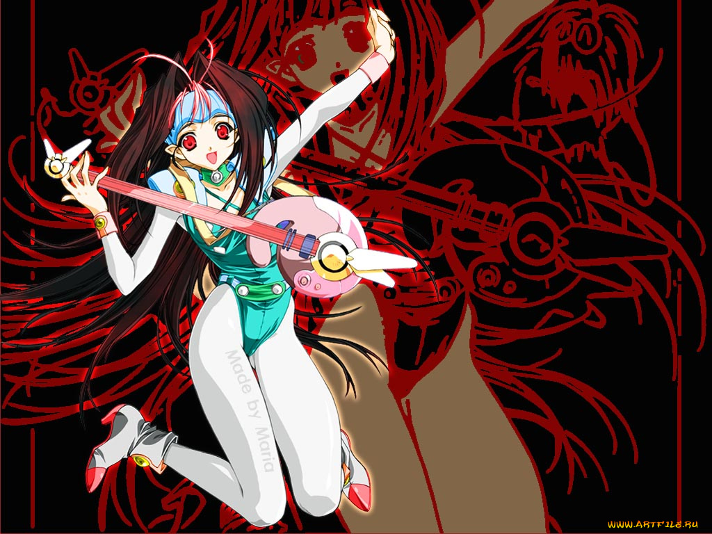 аниме, headphones, instrumental