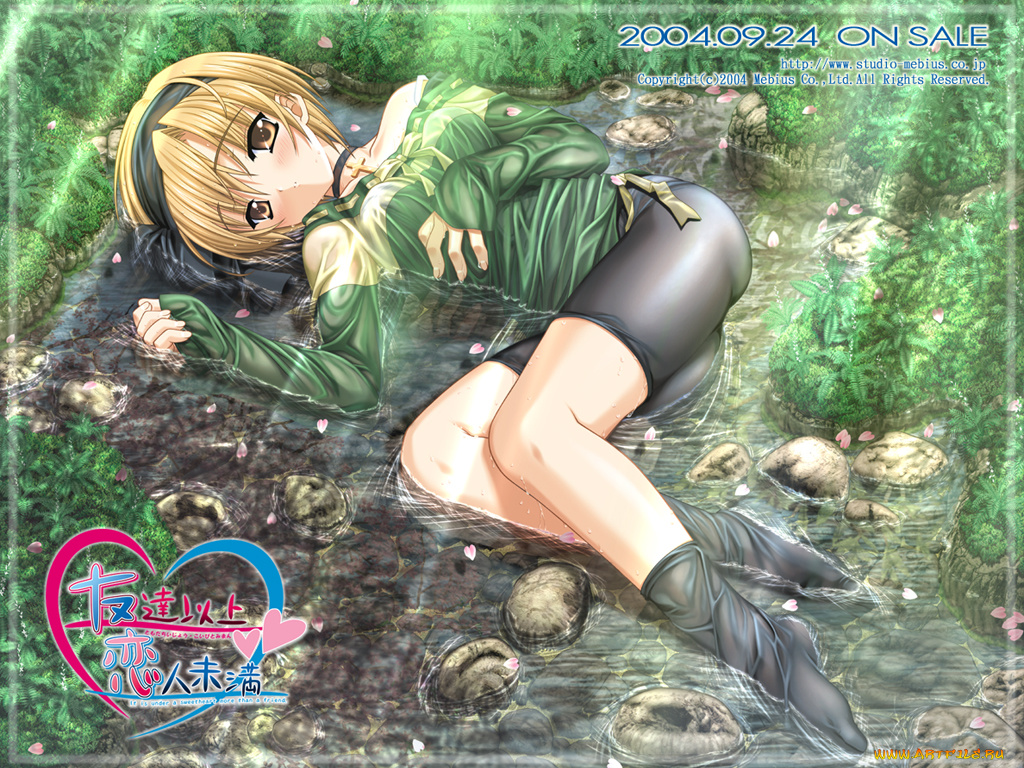 аниме, snow, portable