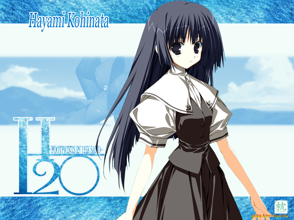 h2o, аниме, footprints, in, the, sand