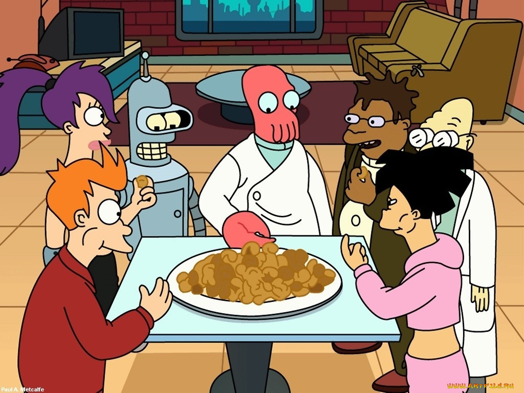 мультфильмы, futurama