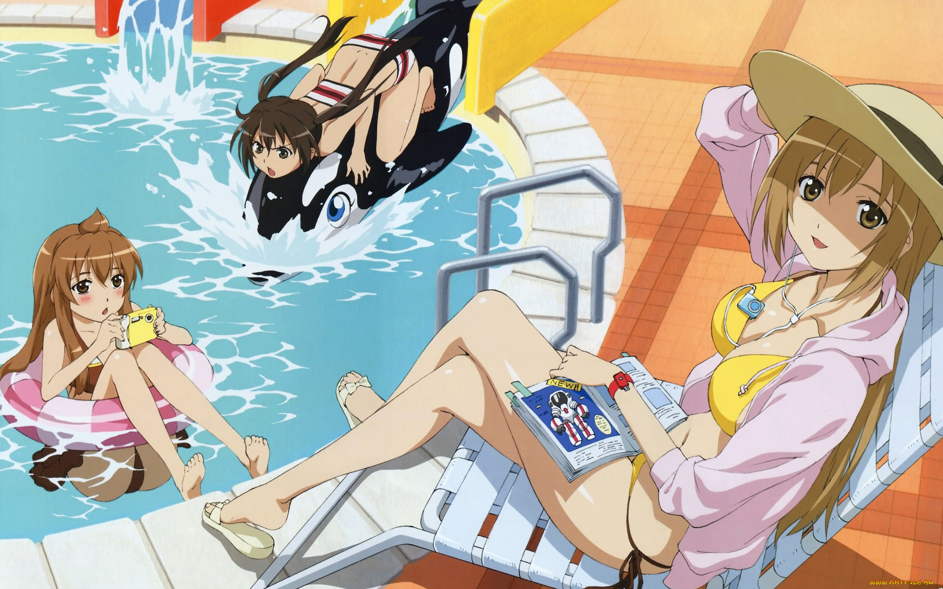 аниме, minami, ke