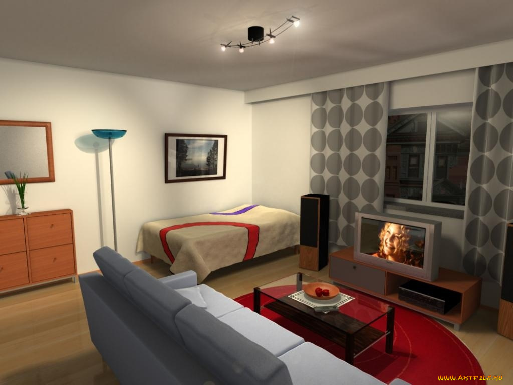 интерьер, гостиная