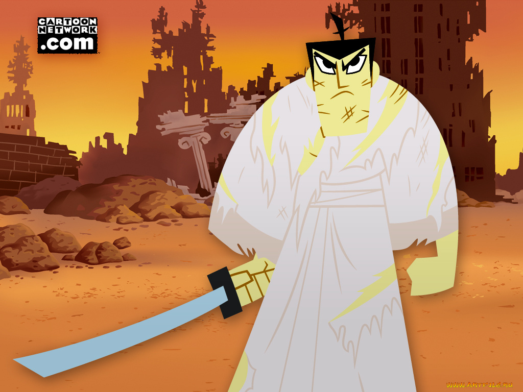 мультфильмы, samurai, jack