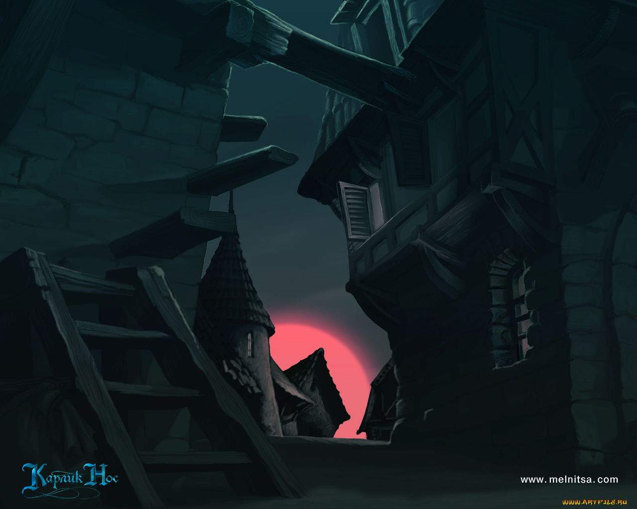 мультфильмы, карлик, нос