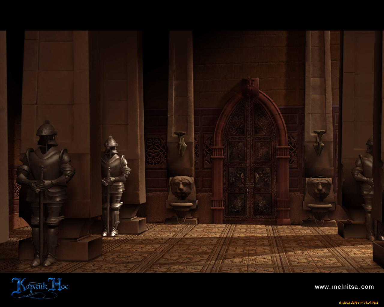 мультфильмы, карлик, нос