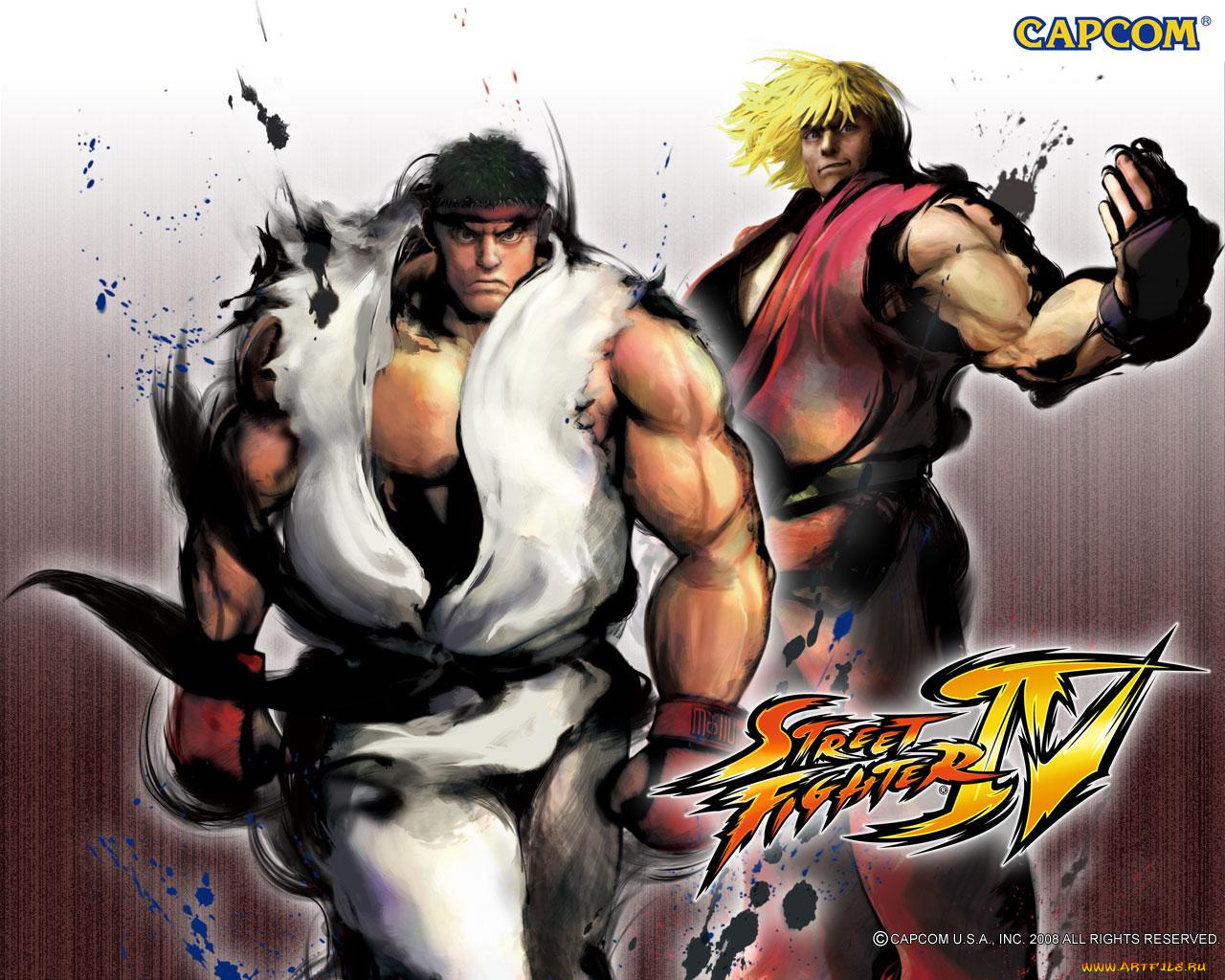 street, fighter, iv, видео, игры