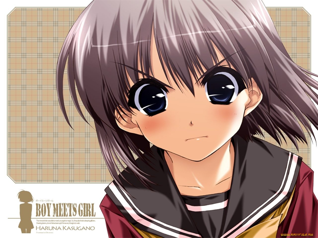 аниме, boy, meets, girl