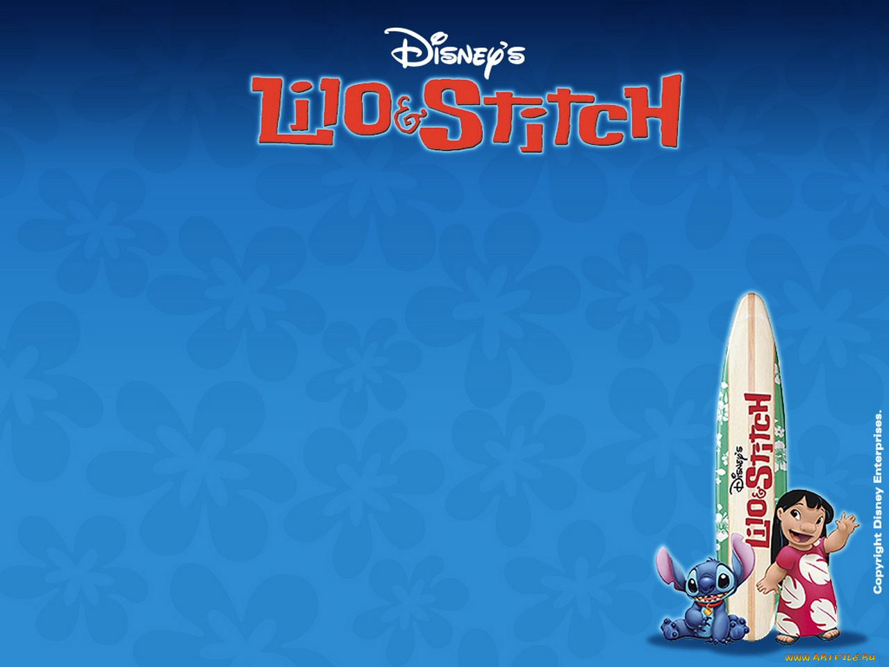 мультфильмы, lilo, stitch