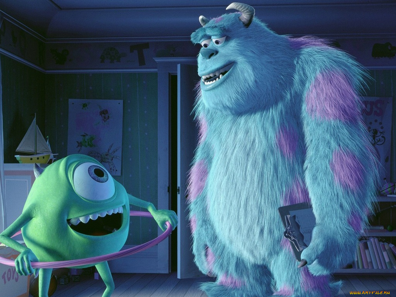 мультфильмы, monsters, inc