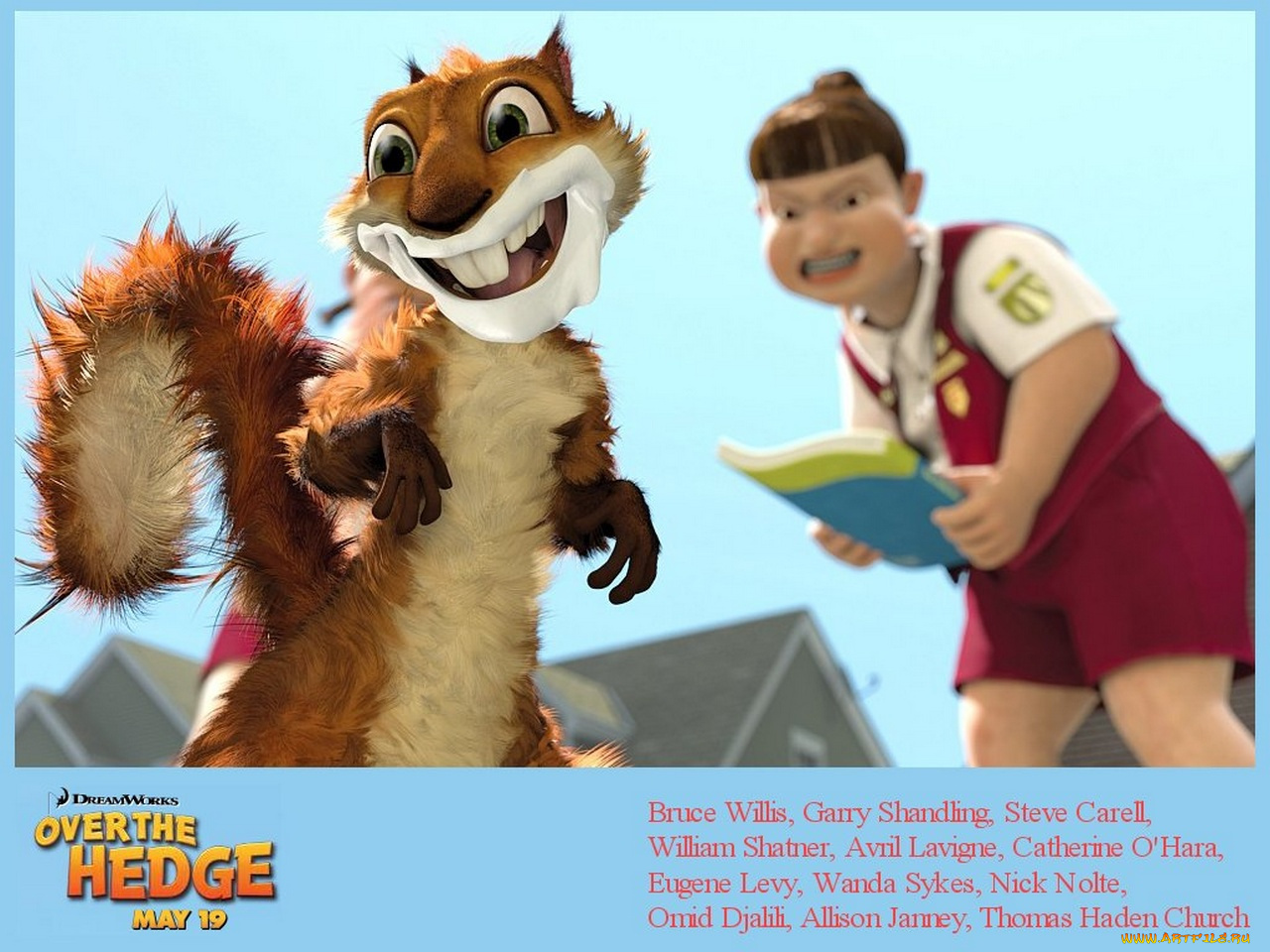 мультфильмы, over, the, hedge