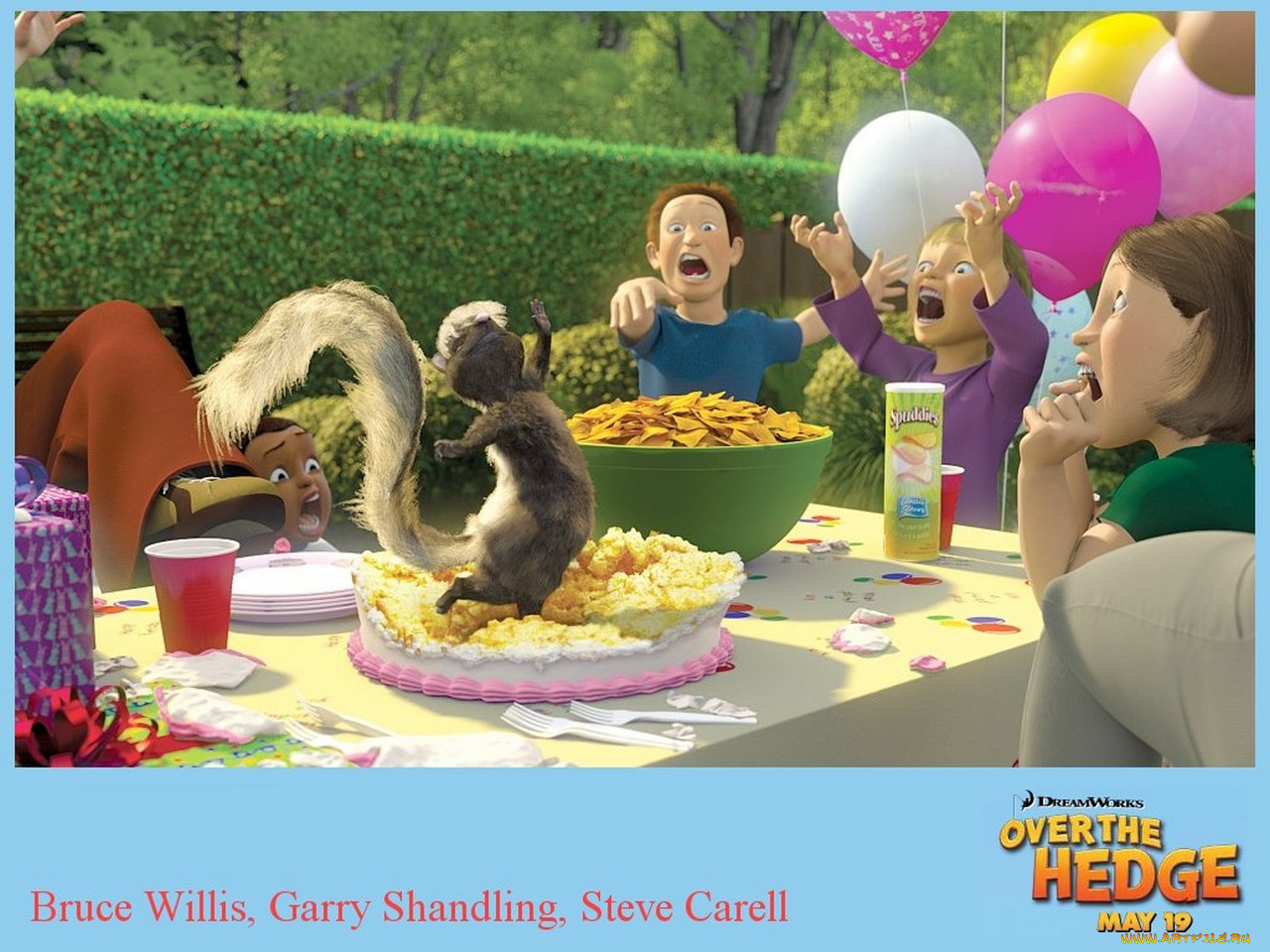 мультфильмы, over, the, hedge