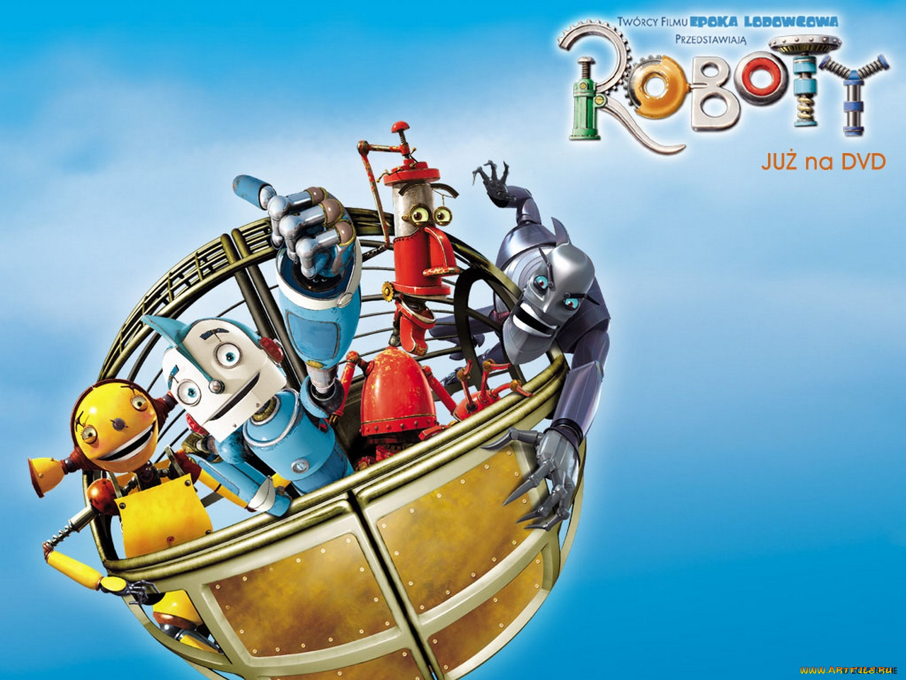 мультфильмы, robots