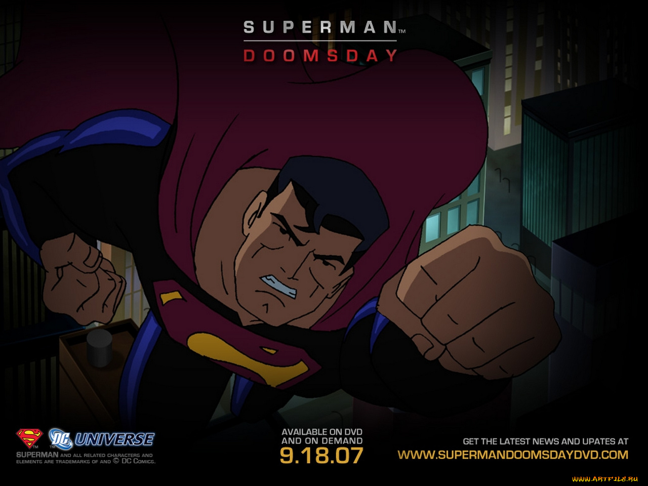 мультфильмы, superman