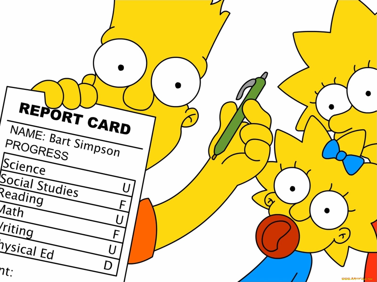 мультфильмы, the, simpsons